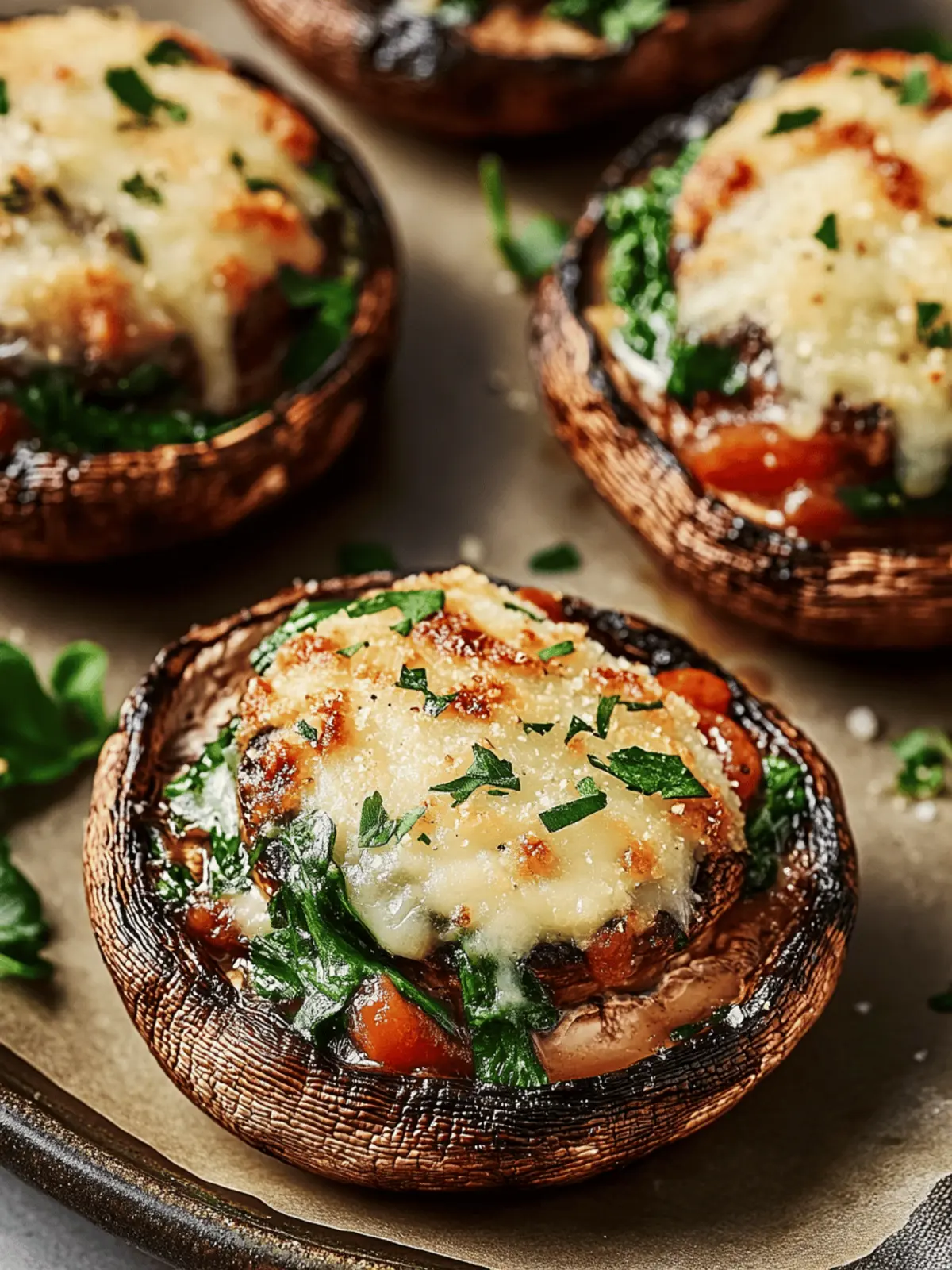 Stuffed Portobello Mushrooms: Your New Favorite Comfort Food 2 Stuffed Portobello Mushrooms