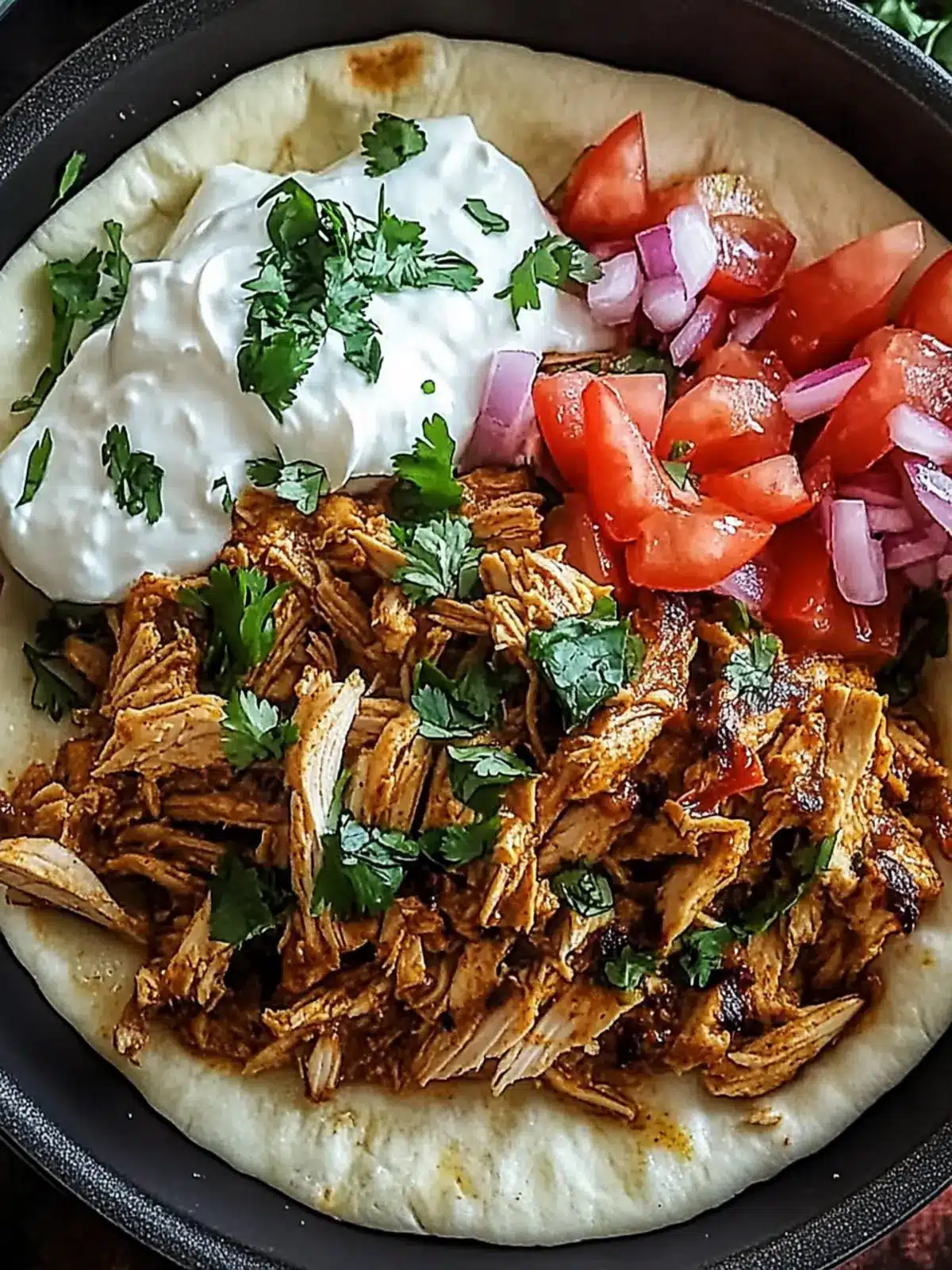 Slow Cooker Chicken Shawarma