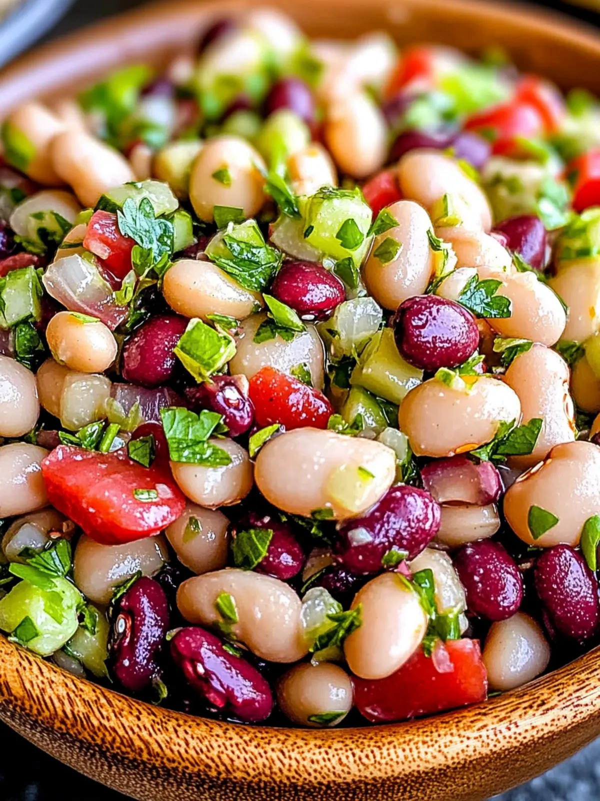 Colorful 3 Bean Salad: A Zesty Side for Every Occasion 2 Colorful 3 Bean Salad