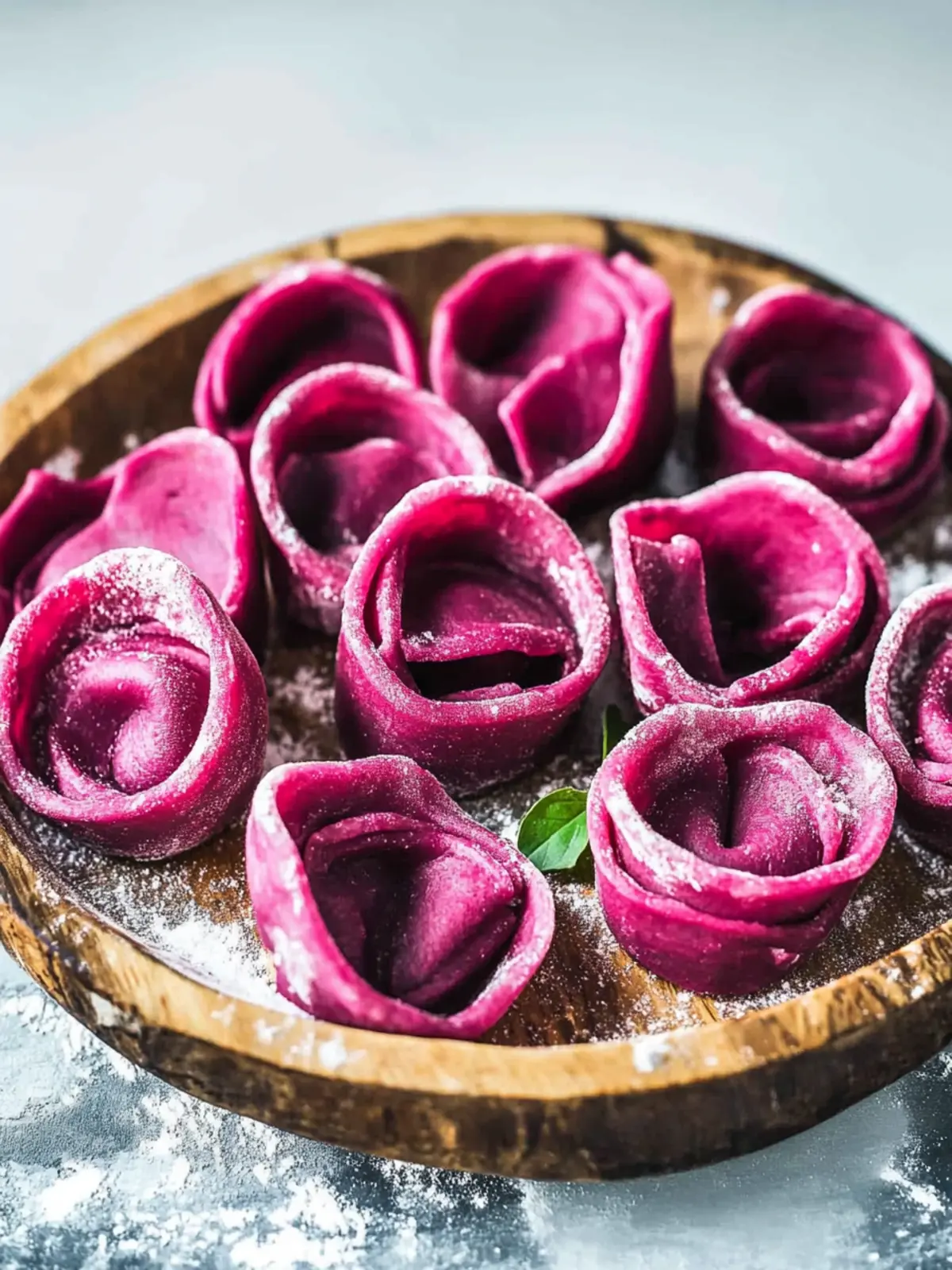 Beet Pasta from scratch