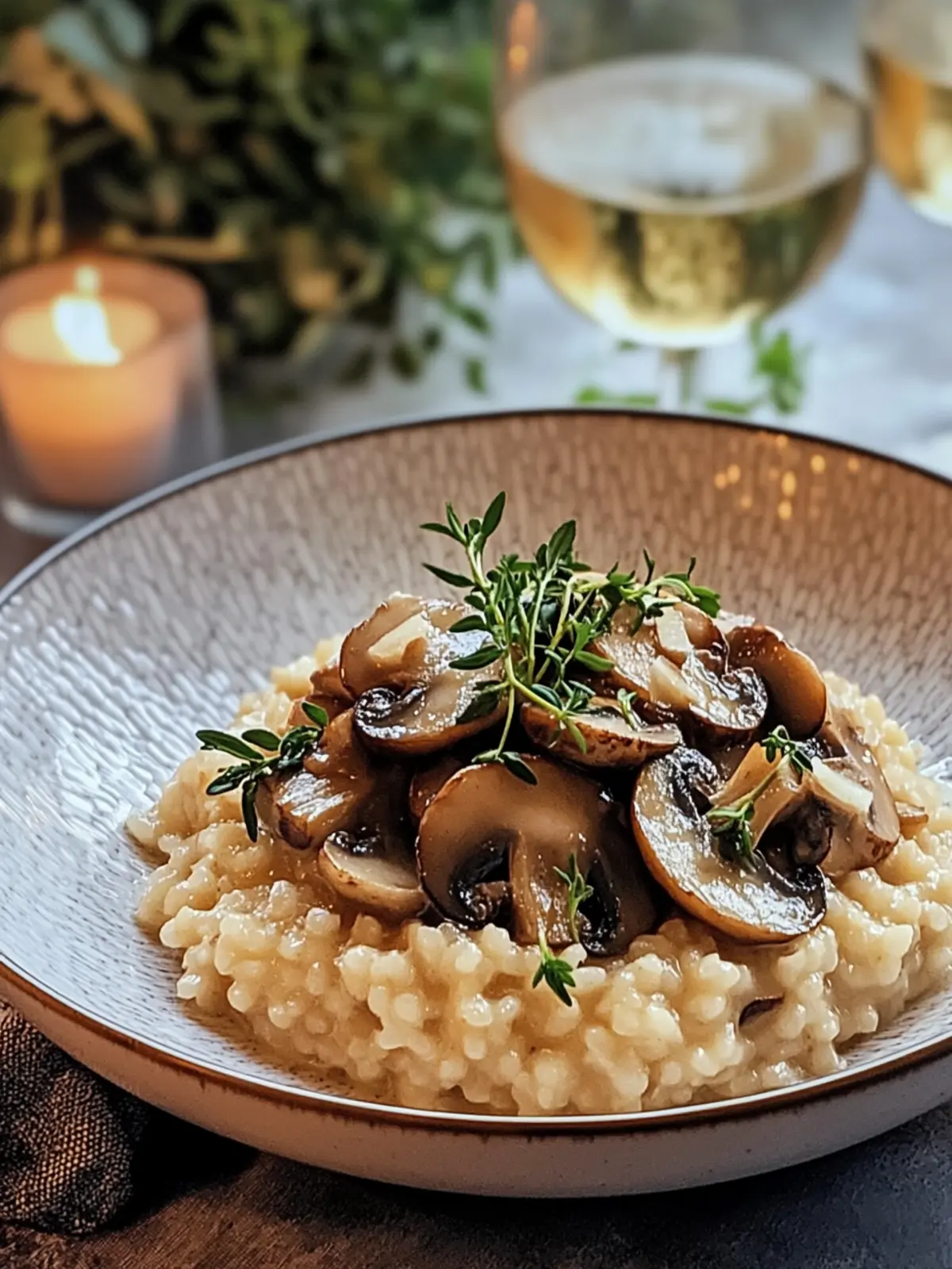 Mushroom Risotto