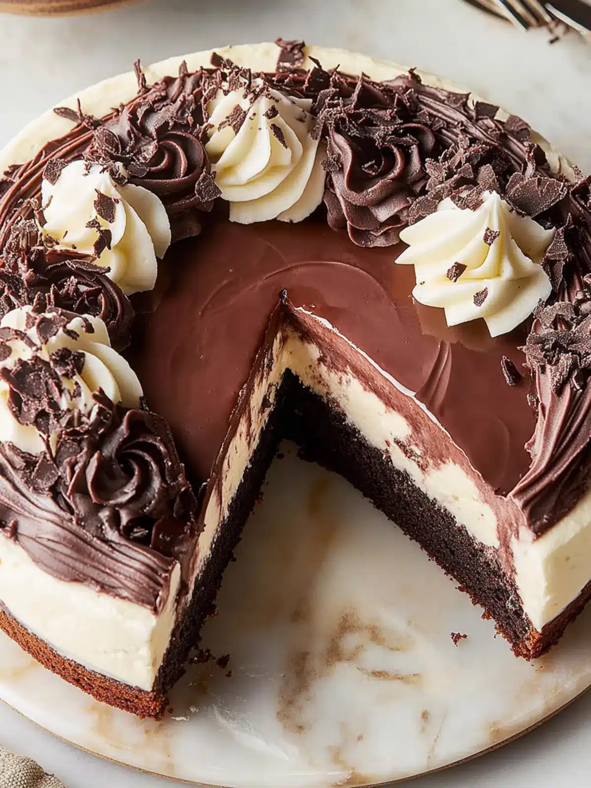 Olive Garden Black Tie Mousse Cake