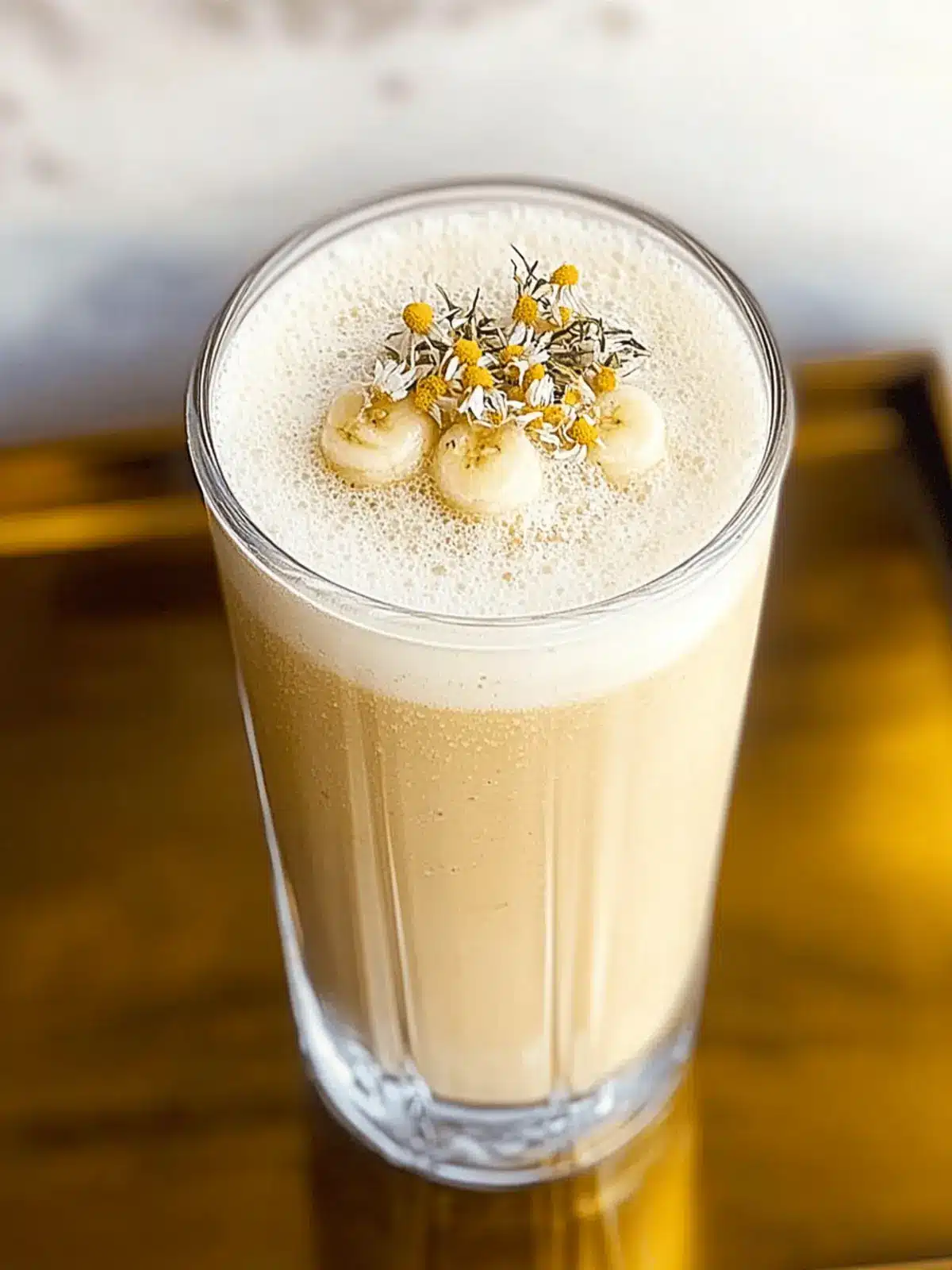 Calm Your Day with a Banana Chamomile Tea Smoothie 4 Banana Chamomile Tea Smoothie
