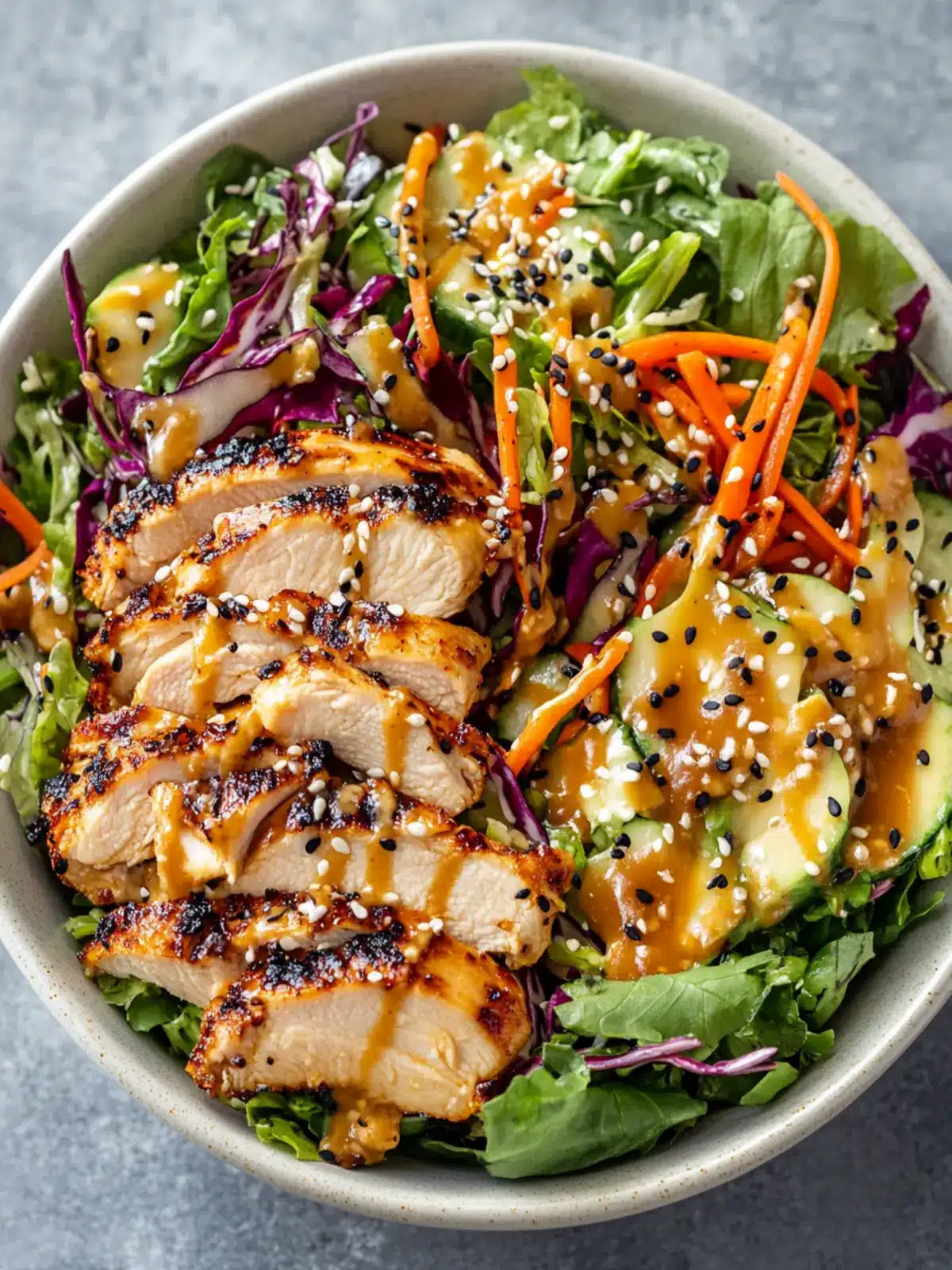 Asian Sesame Chicken Salad