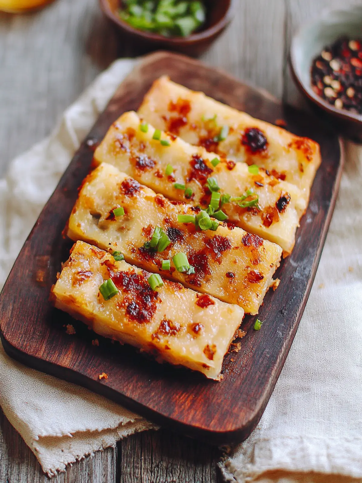 Turnip Cake (Chinese Lo Bak Go)