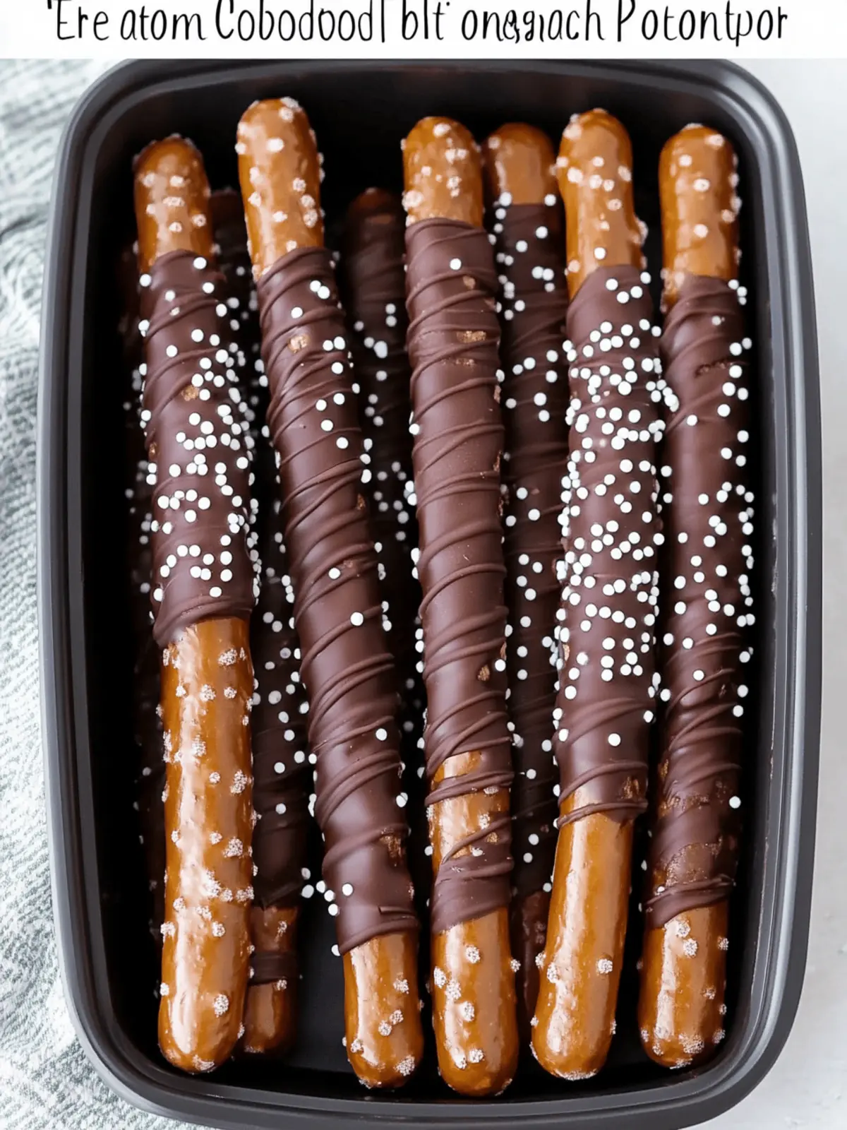 Delicious Chocolate Football Pretzel Rods for Game Day Fun 4 Delicious Chocolate Football Pretzel Rods for Game Day Fun