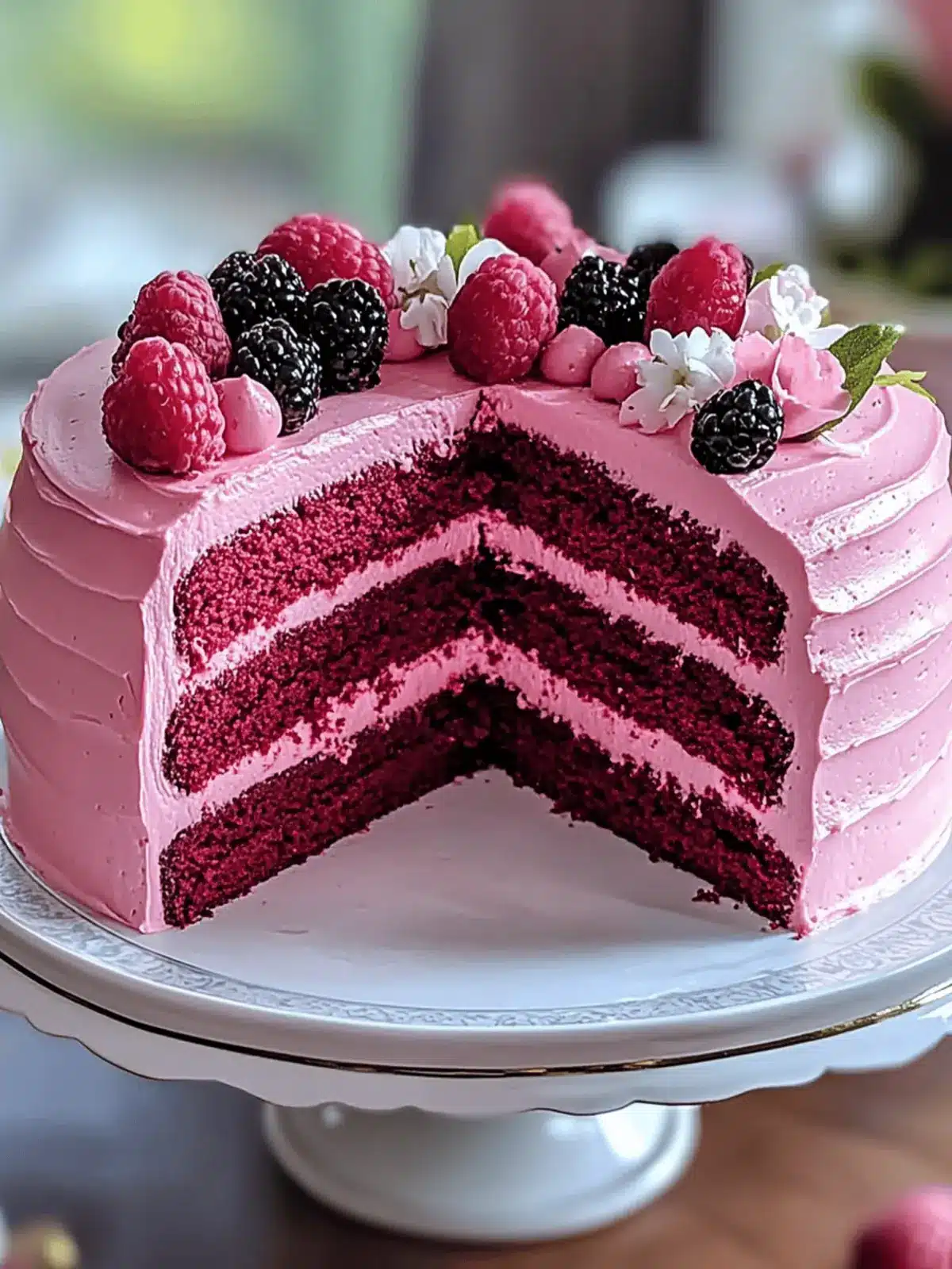Irresistible Mother s Day Pink Velvet Cake to Celebrate Mom 4 Mother s Day Pink Velvet Cake