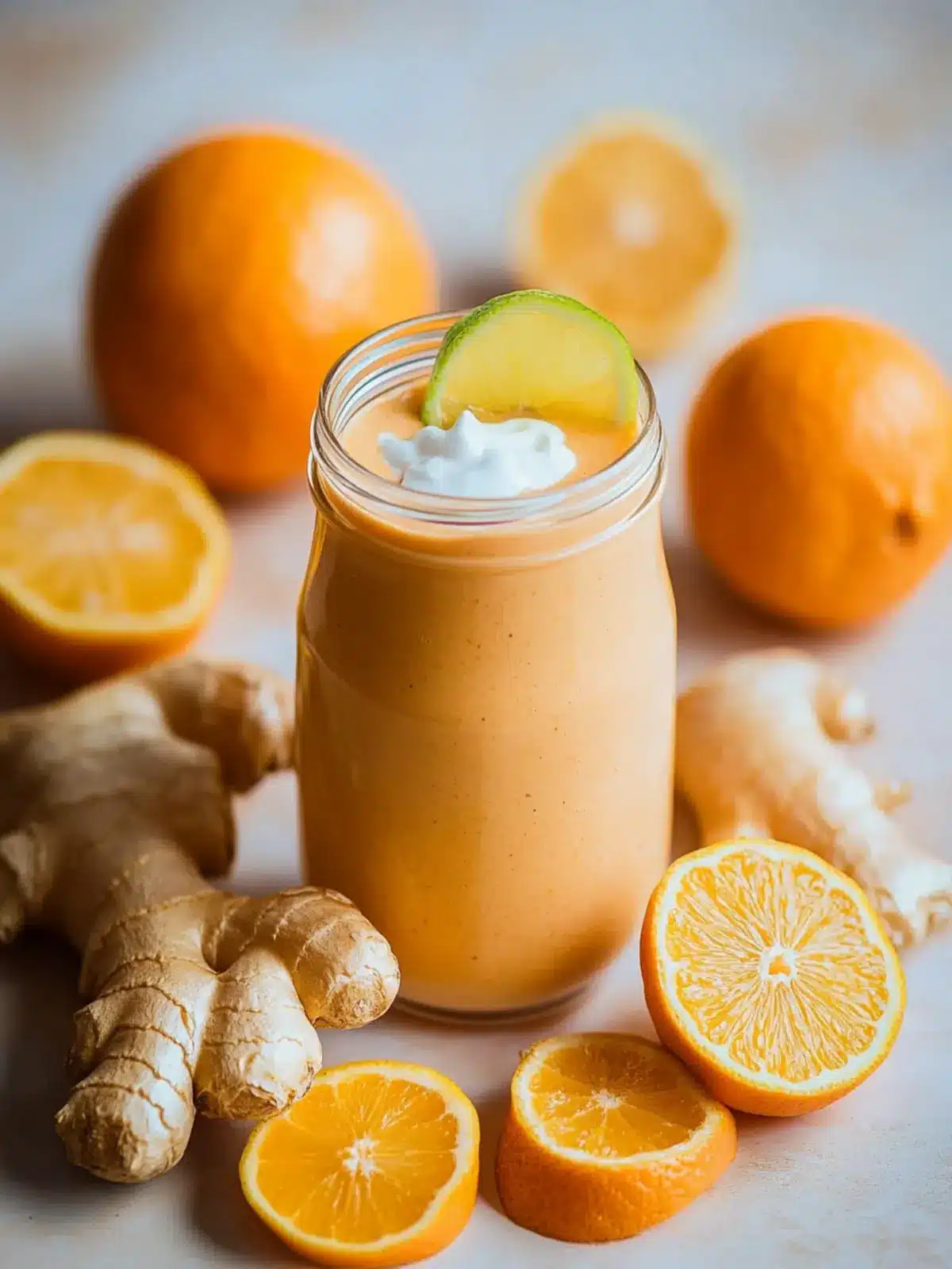 Citrus Ginger Revitalizing Smoothie