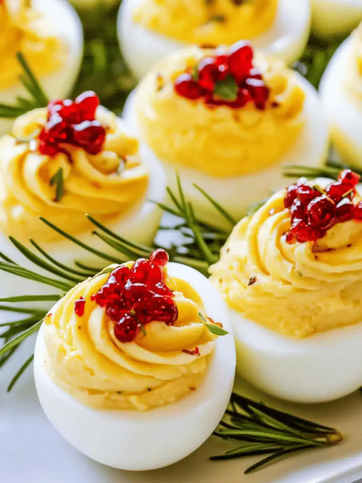 Christmas Deviled Eggs