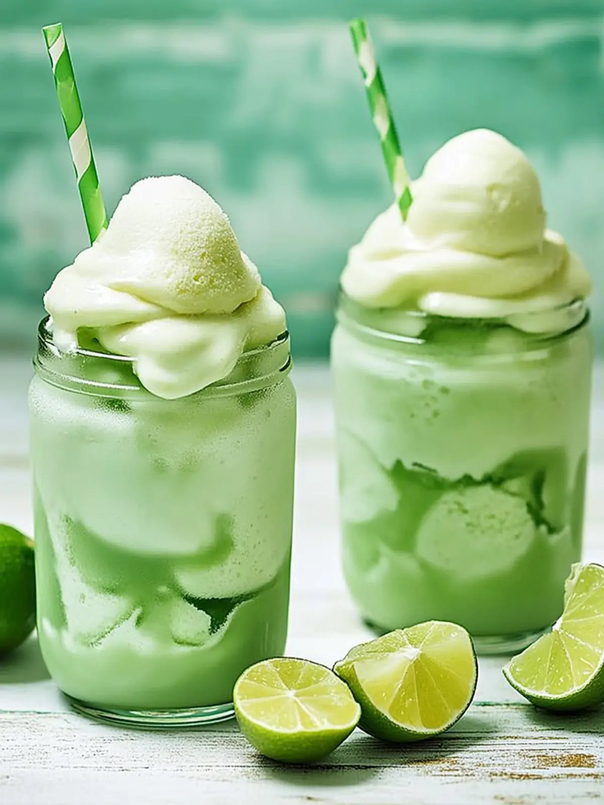 Zesty Lime Sherbet Floats: Your Cool Summer Treat Adventure 3 Lime Sherbet Floats