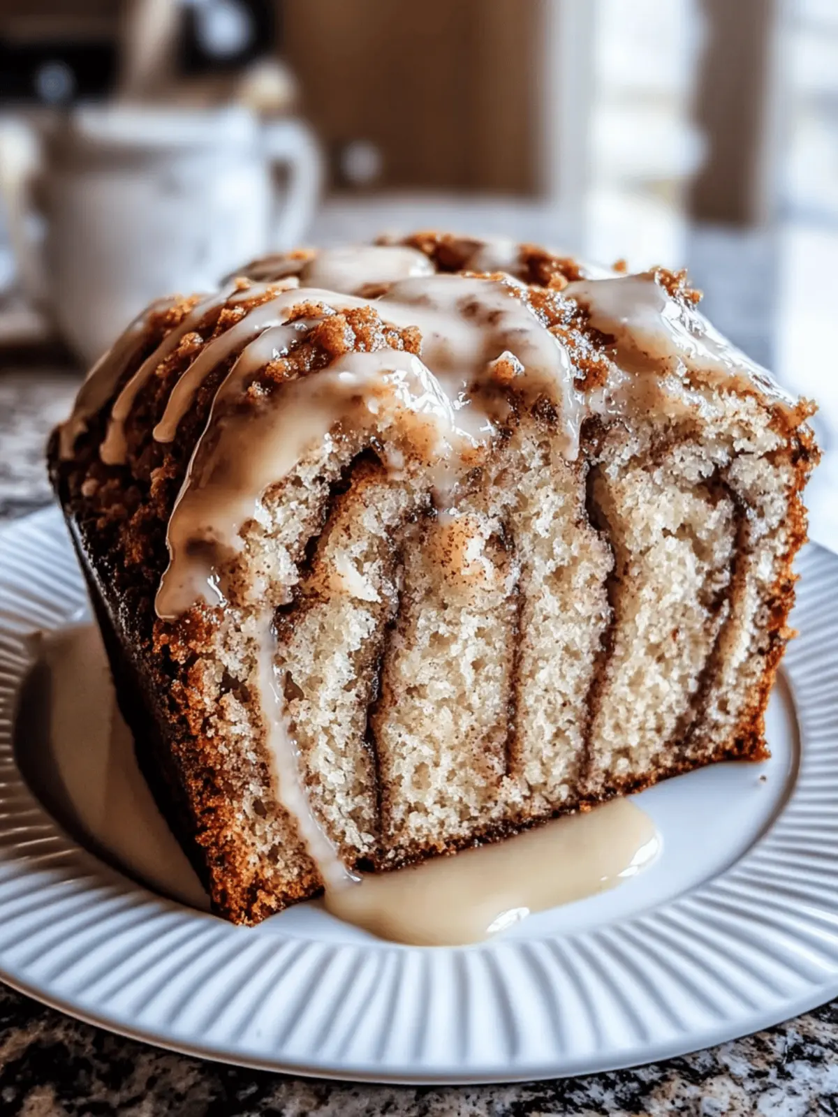 Cinnamon Roll Banana Bread That's Irresistibly Vegan and Moist 4 Cinnamon Roll Banana Bread