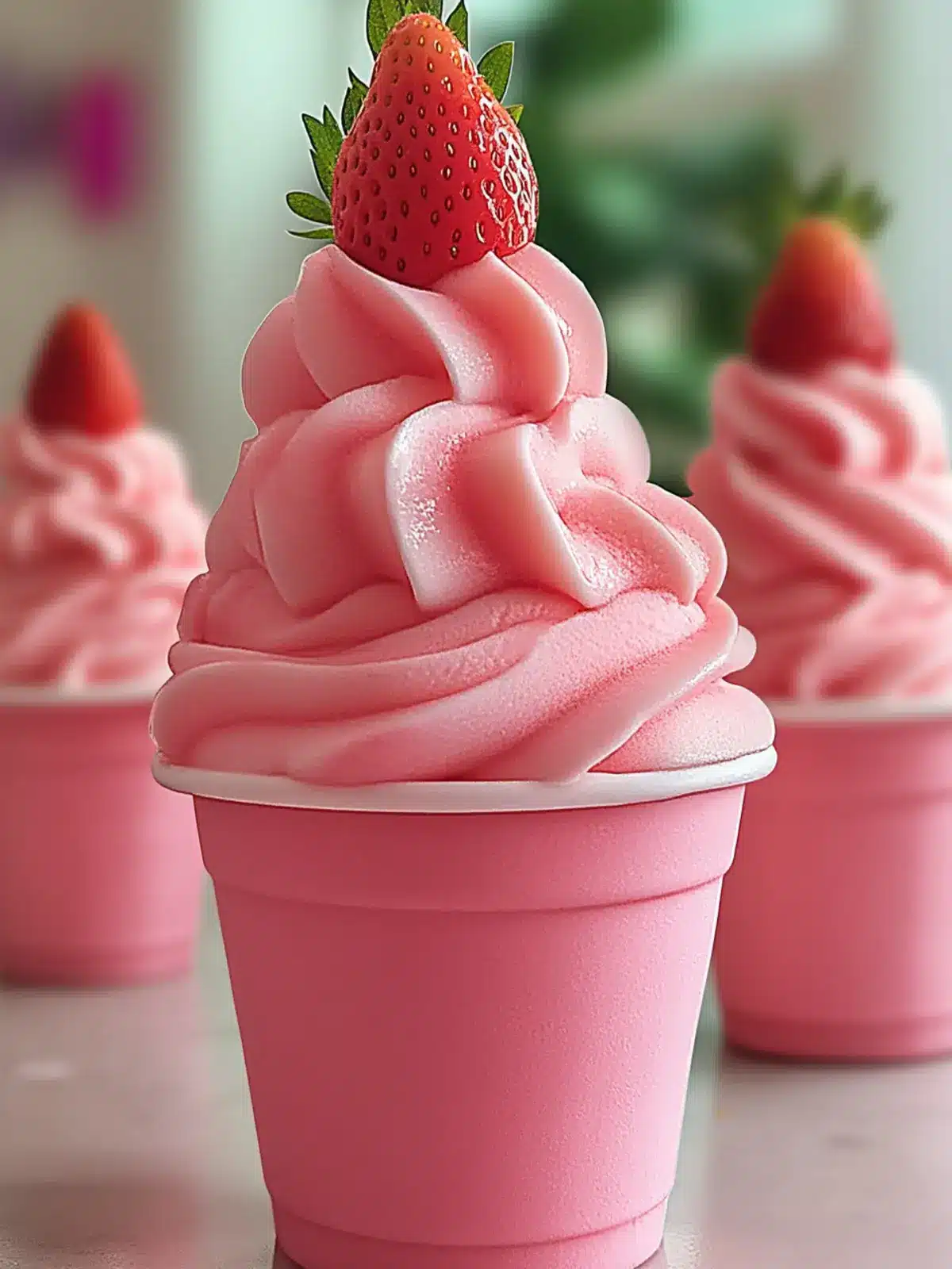 Refreshing Strawberry Dole Whip Recipe for Guilt-Free Indulgence 4 Strawberry Dole Whip