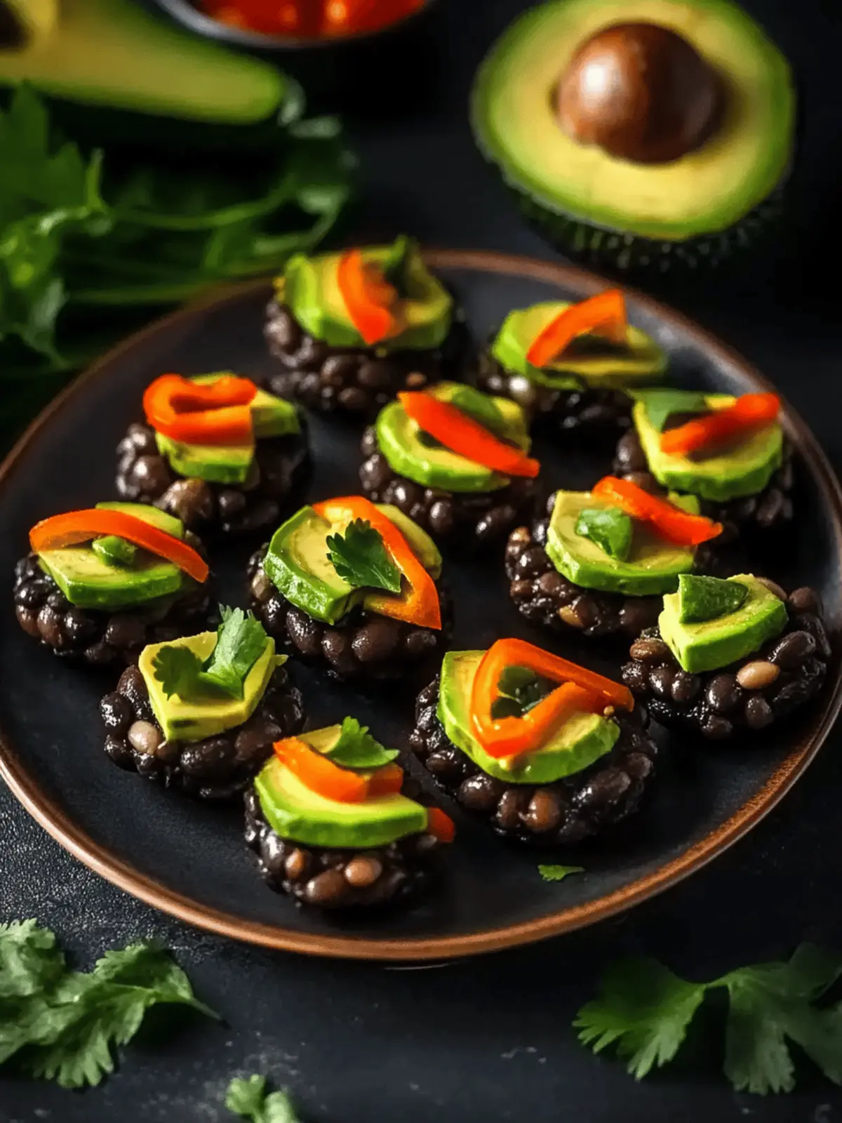 Delicious Black Bean And Avocado Bites You ll Love! 2 Black Bean And Avocado Bites