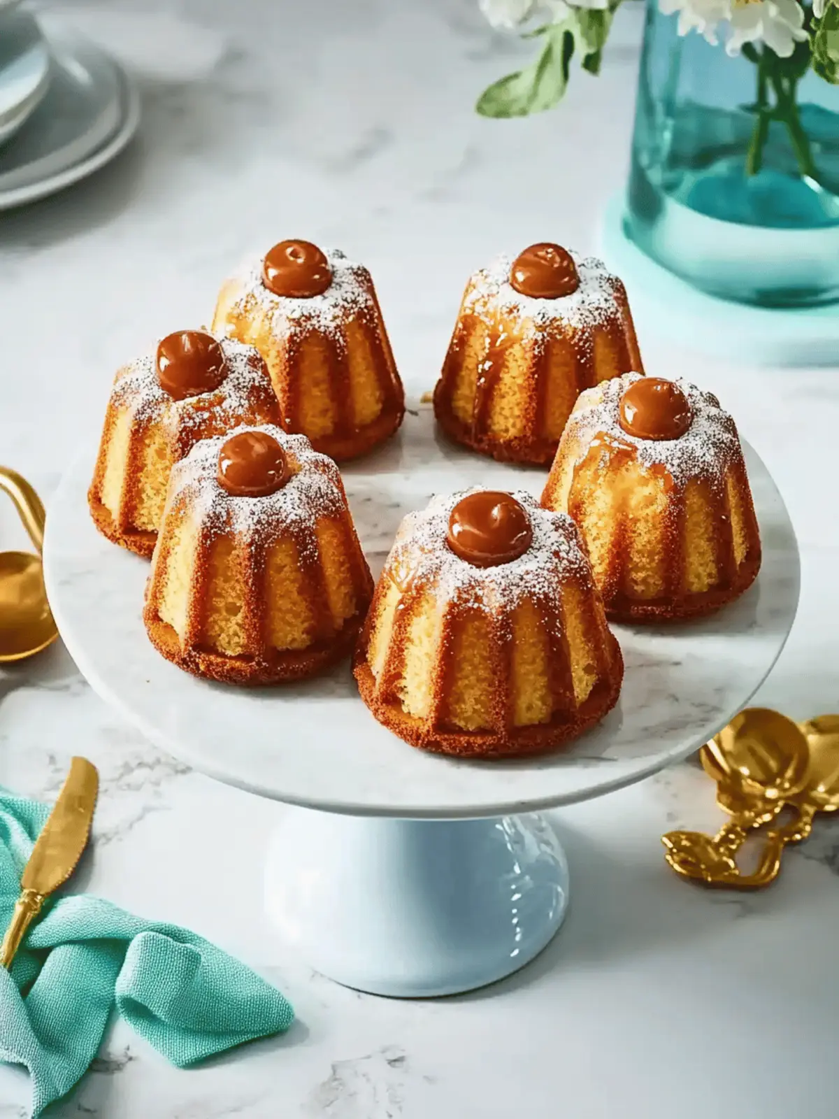 Decadent Mini Caramel Cakes That Will Steal Your Heart 2 Mini Caramel Cakes