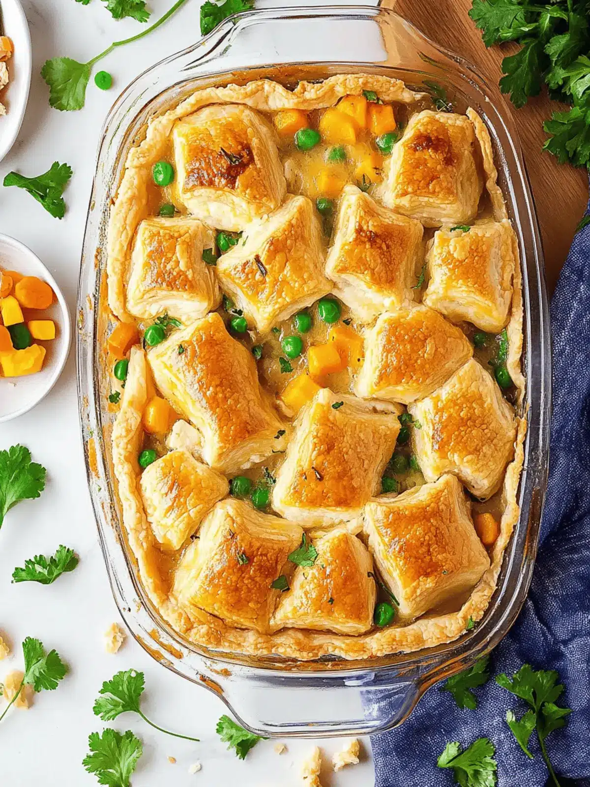 Chicken Pot Pie Bake