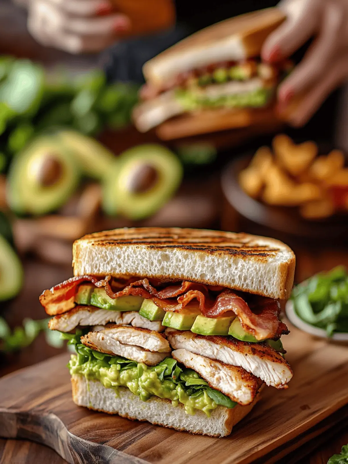 Ultimate Chicken Bacon Avocado Sandwich You ll Crave Daily