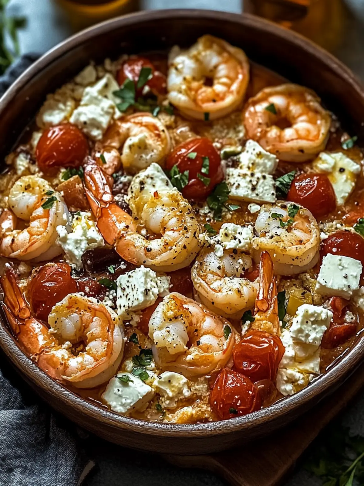 Mediterranean Shrimp & Feta: Quick, Zesty, and Irresistibly Delicious 2 Mediterranean Shrimp & Feta
