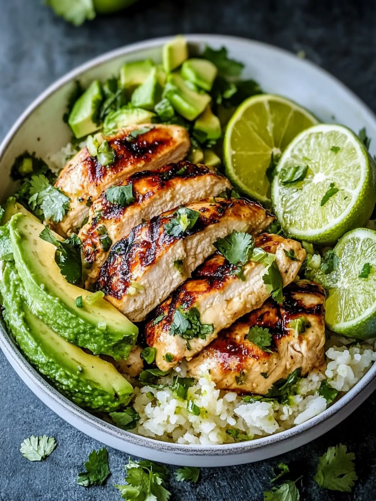 Honey Lime Chicken Avocado