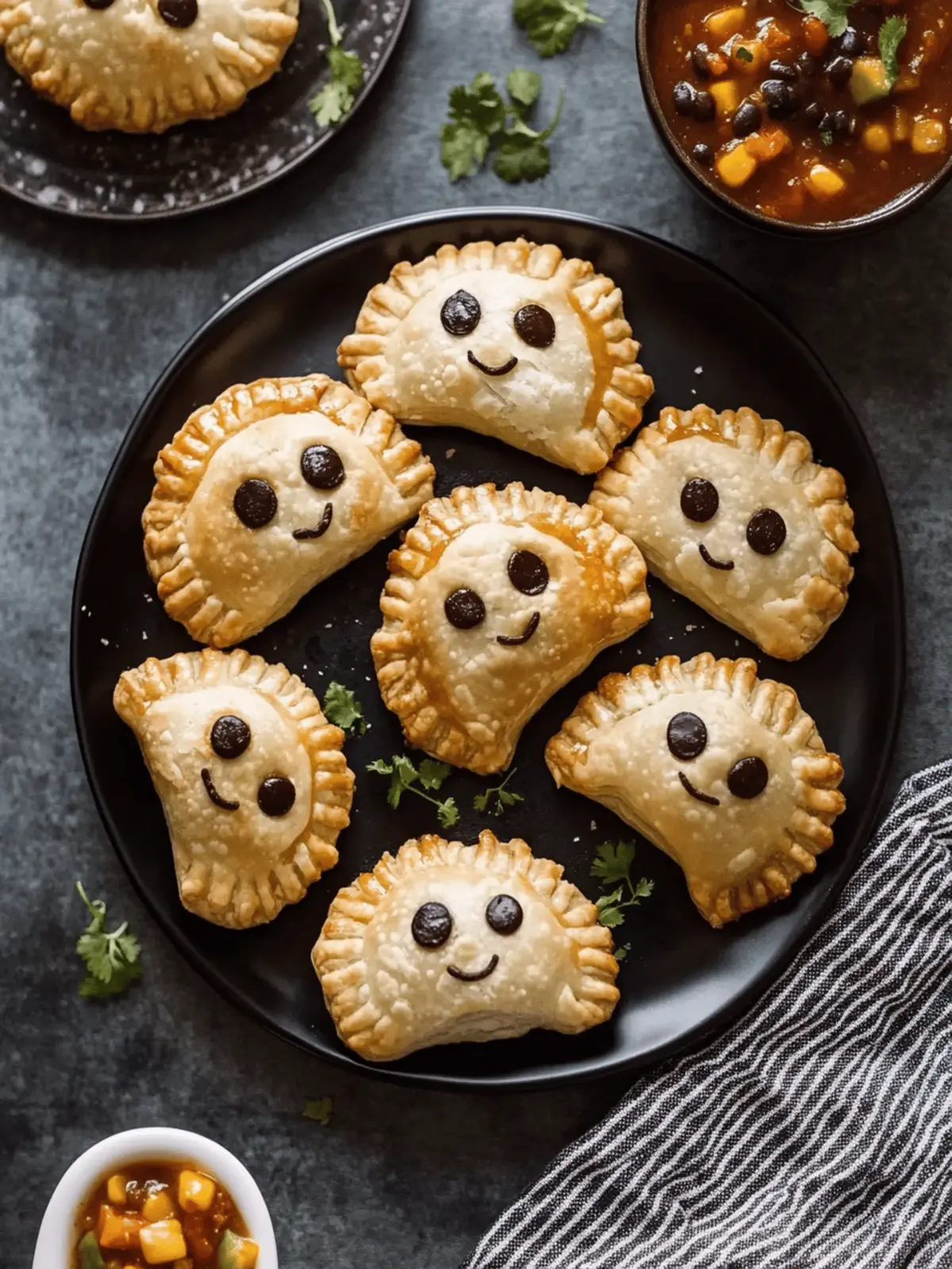 Ghost Taco Hand Pies: Spooky Savory Treats for Halloween Fun 2 Ghost Taco Hand Pies
