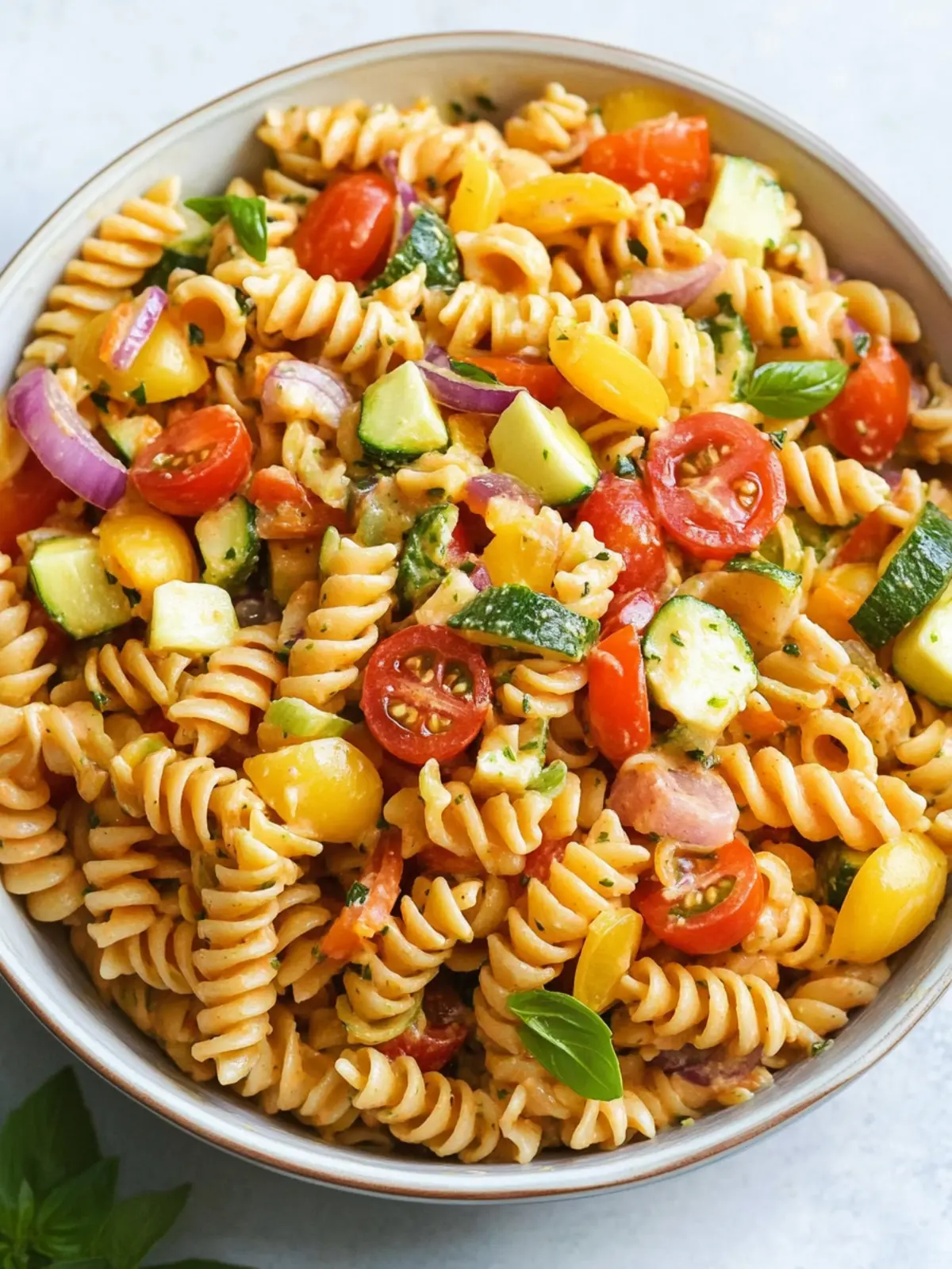 Zesty Supreme Pasta Salad