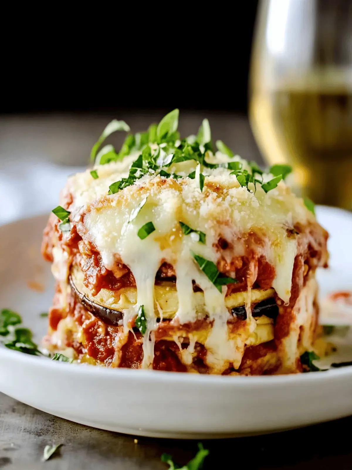 Slow Cooker Eggplant Parmesan