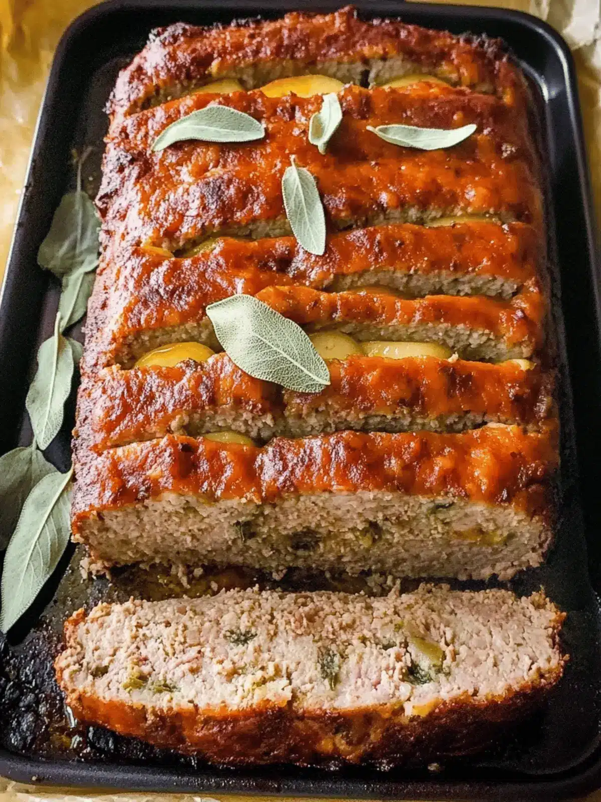 Pork, Apple and Sage Meatloaf