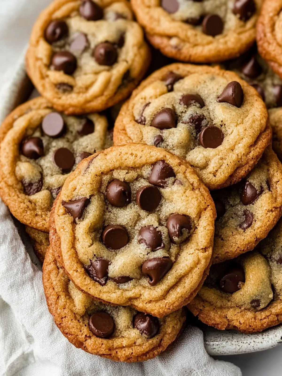 Eggless Chocolate Chip Cookies