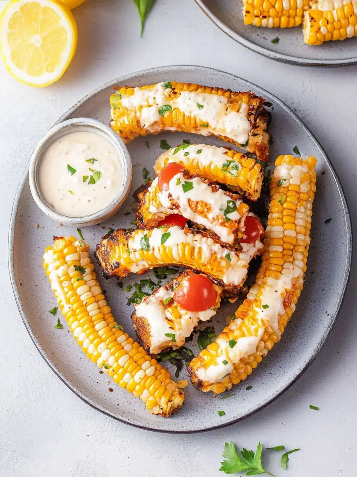 Crispy Corn Ribs Air Fryer Magic for Easy Munching 4 Corn Ribs Air Fryer