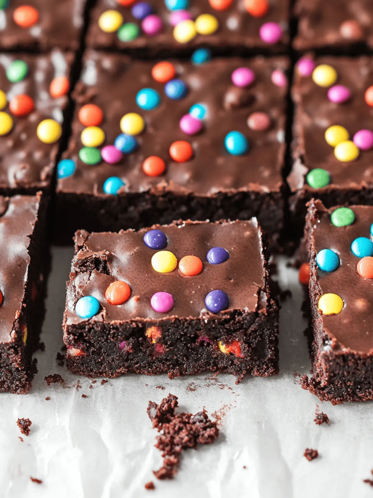 Homemade Cosmic Brownies