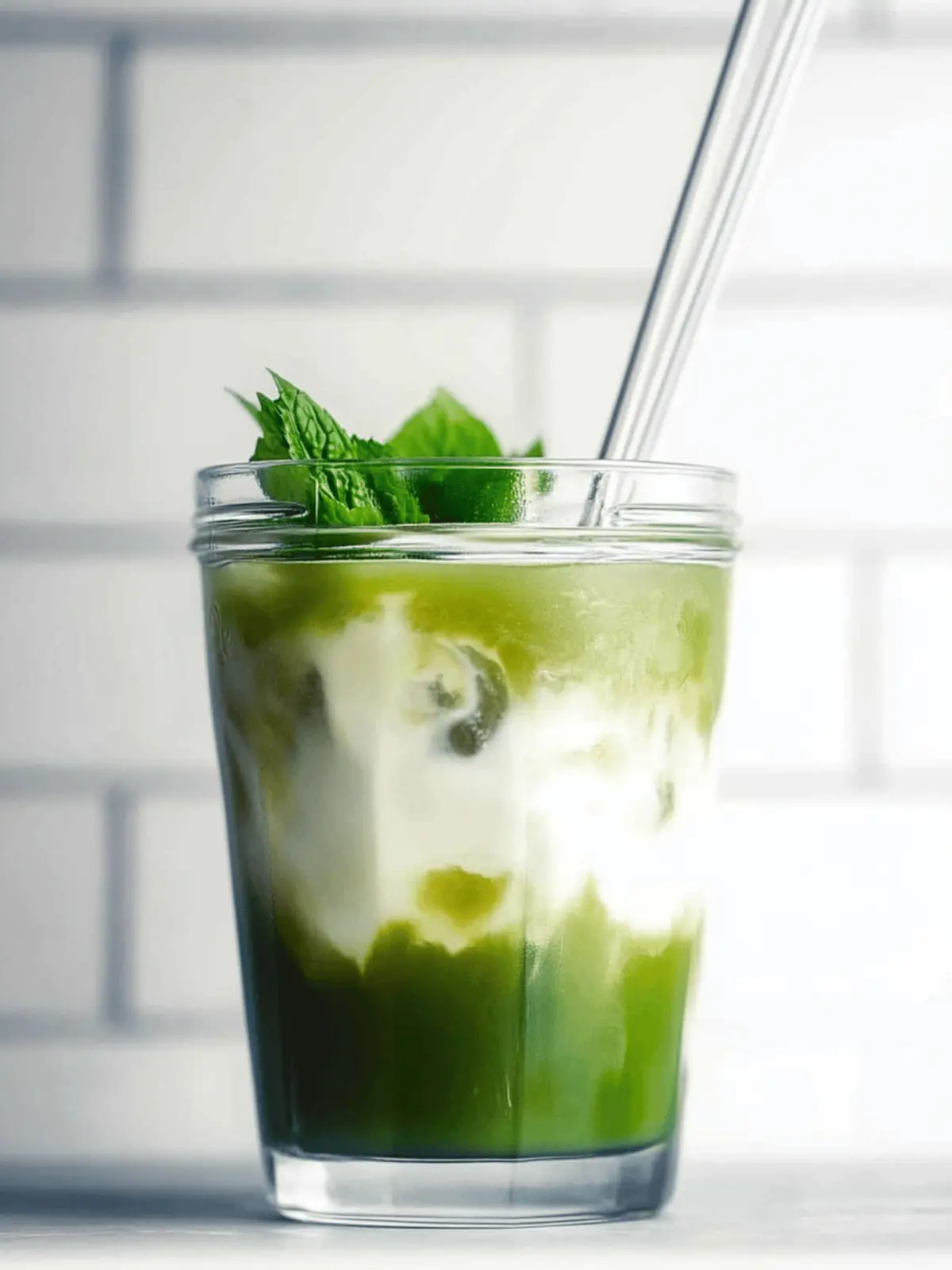 Iced Matcha Lattes