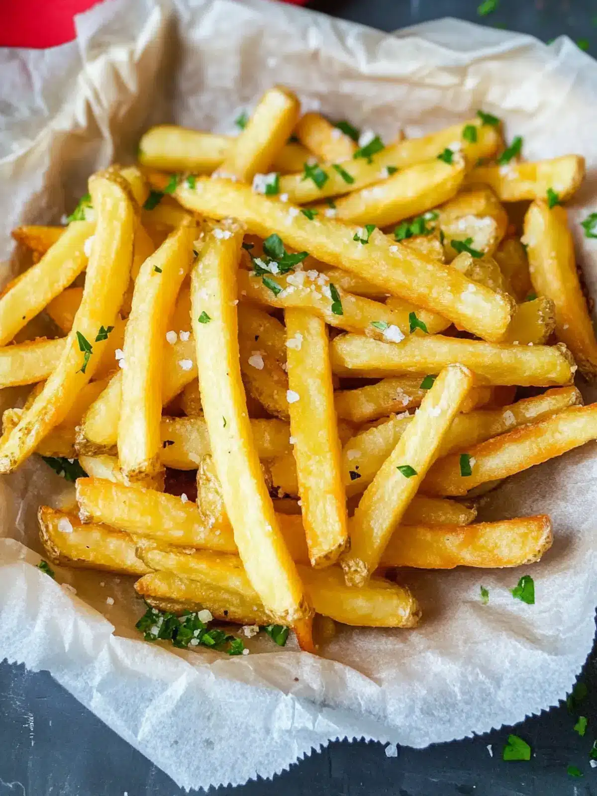 Loaded Garlic French Fries