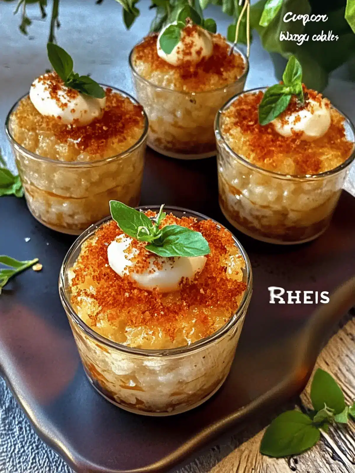 Baked Arancini Risotto Cups: A Healthy Italian Delight 2 Arancini Risotto Cups