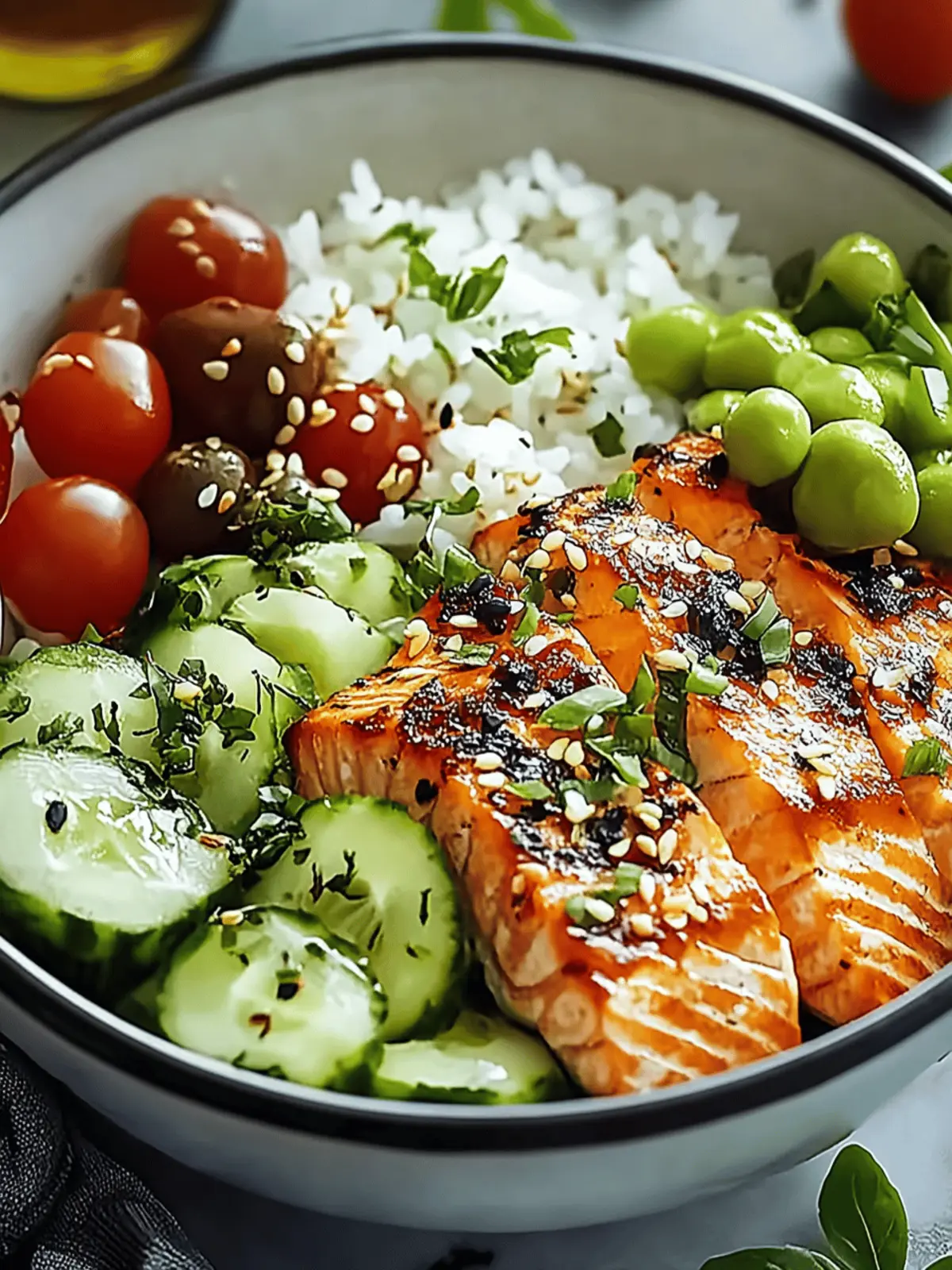 Delicious Mediterranean Salmon Bowl Packed with Fresh Flavors 2 Mediterranean Salmon Bowl