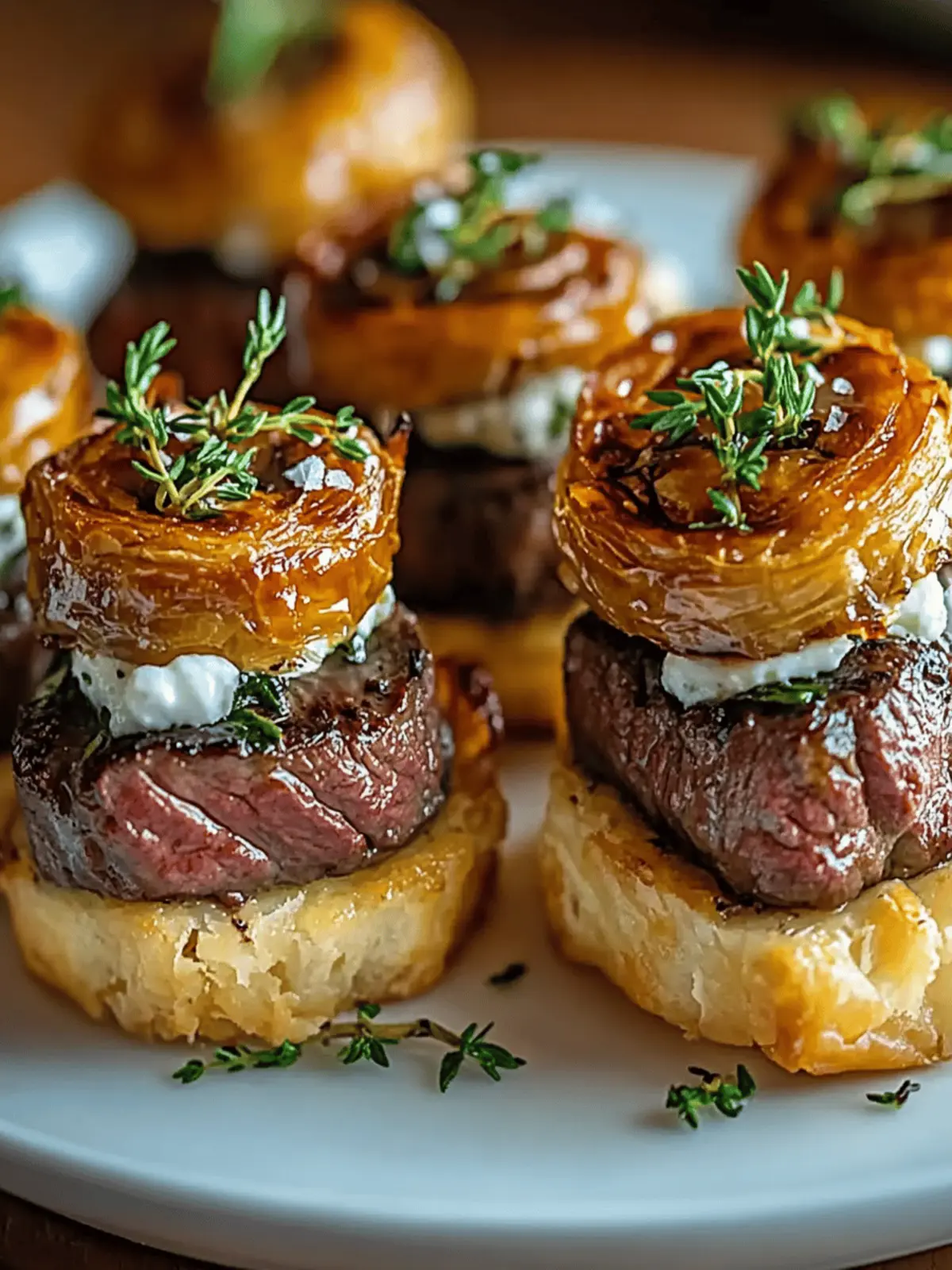 Mini Beef Wellington Bites