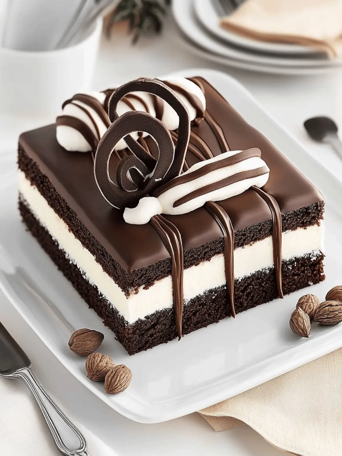 Tuxedo Bar Cake: The Ultimate Indulgence for Chocolate Lovers 3 Tuxedo Bar Cake