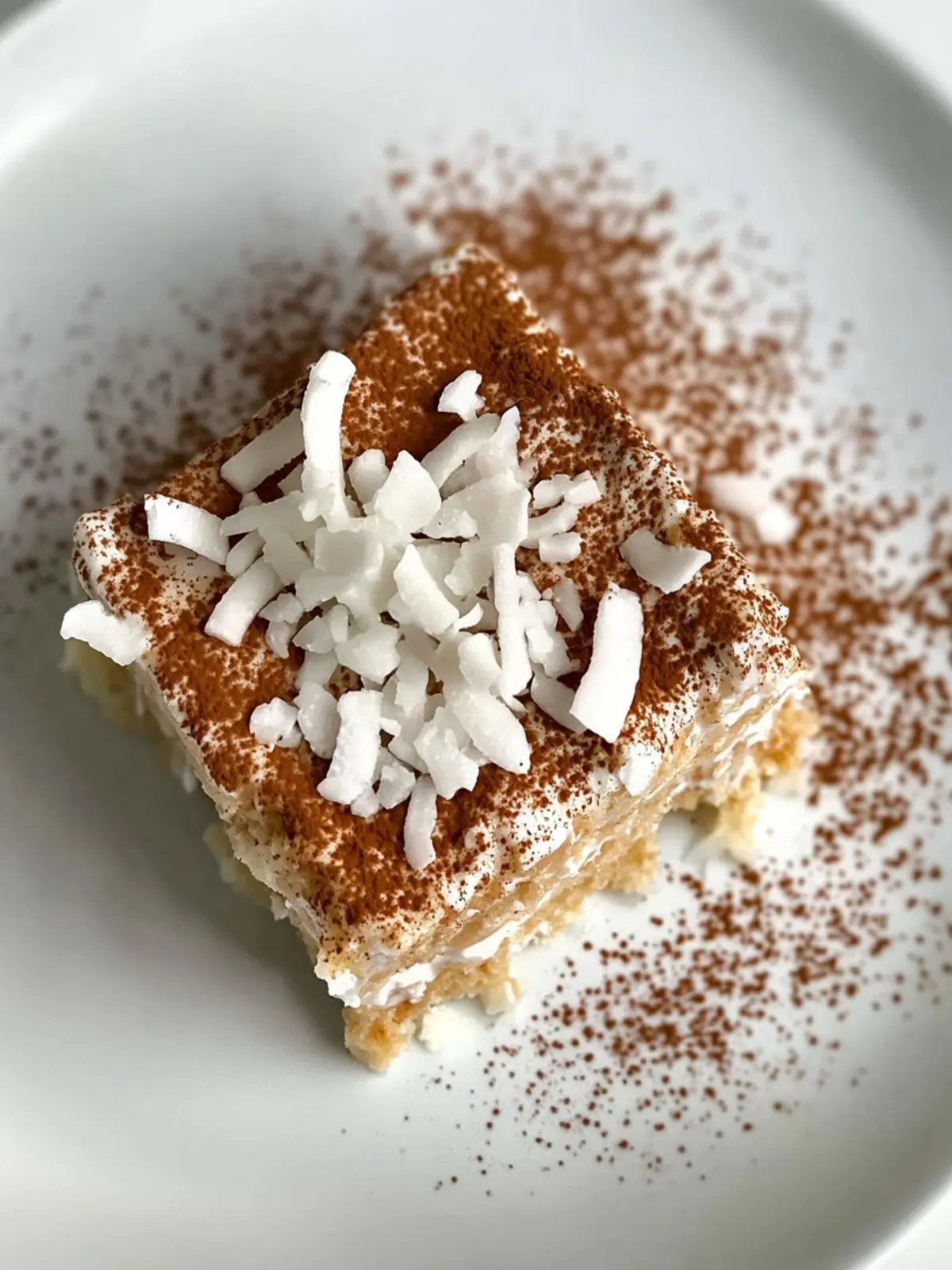 Coconut Rum (Coquito) Tiramisu