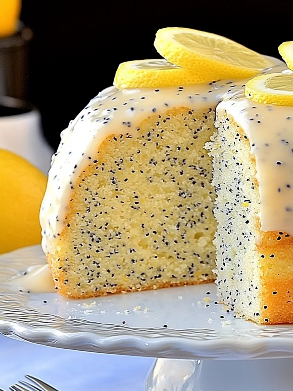 Lemon Poppy Seed Cake