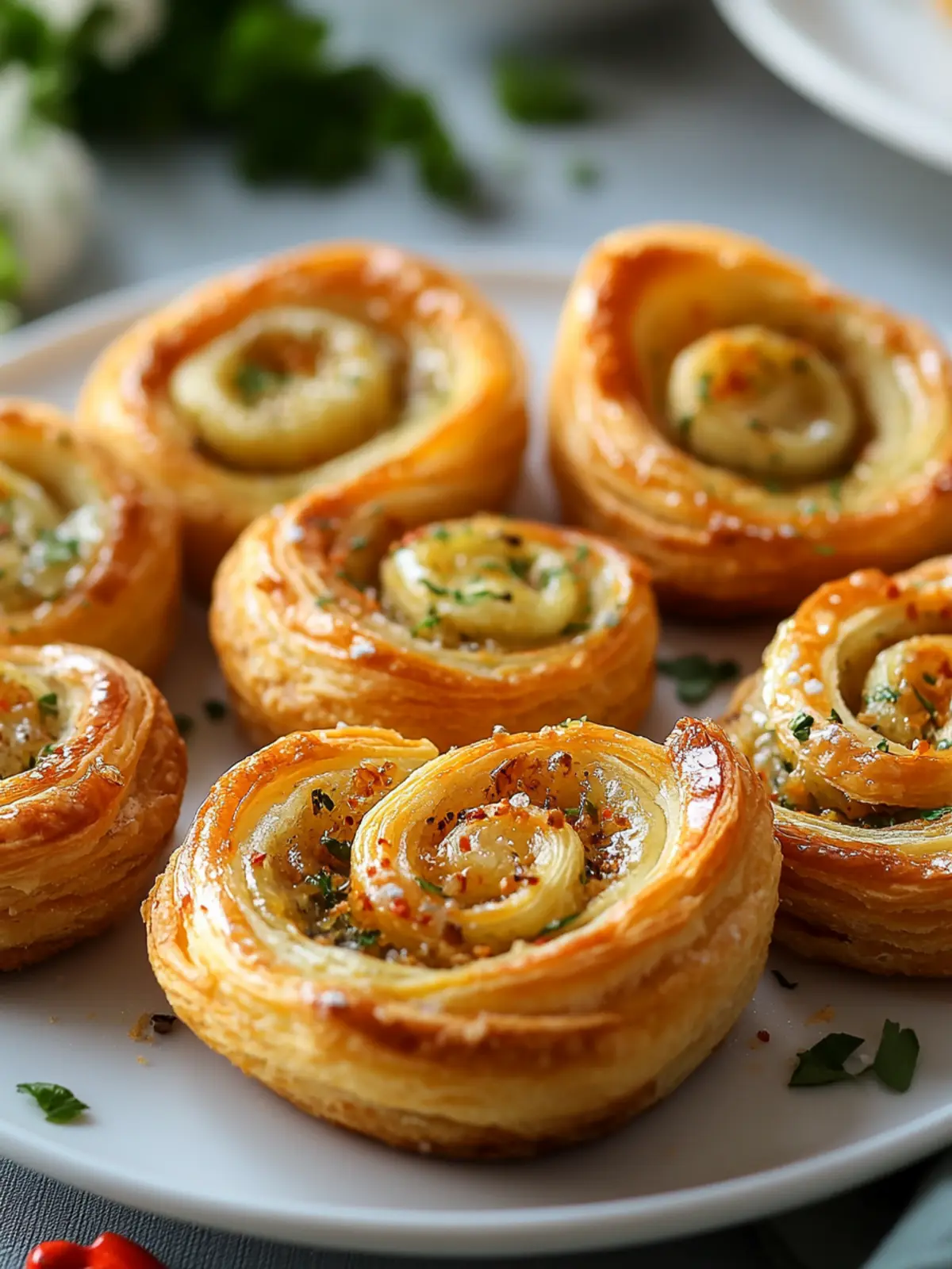 Savory Palmiers with Pesto and Cheese: A Quick Delight 4 Savory Palmiers