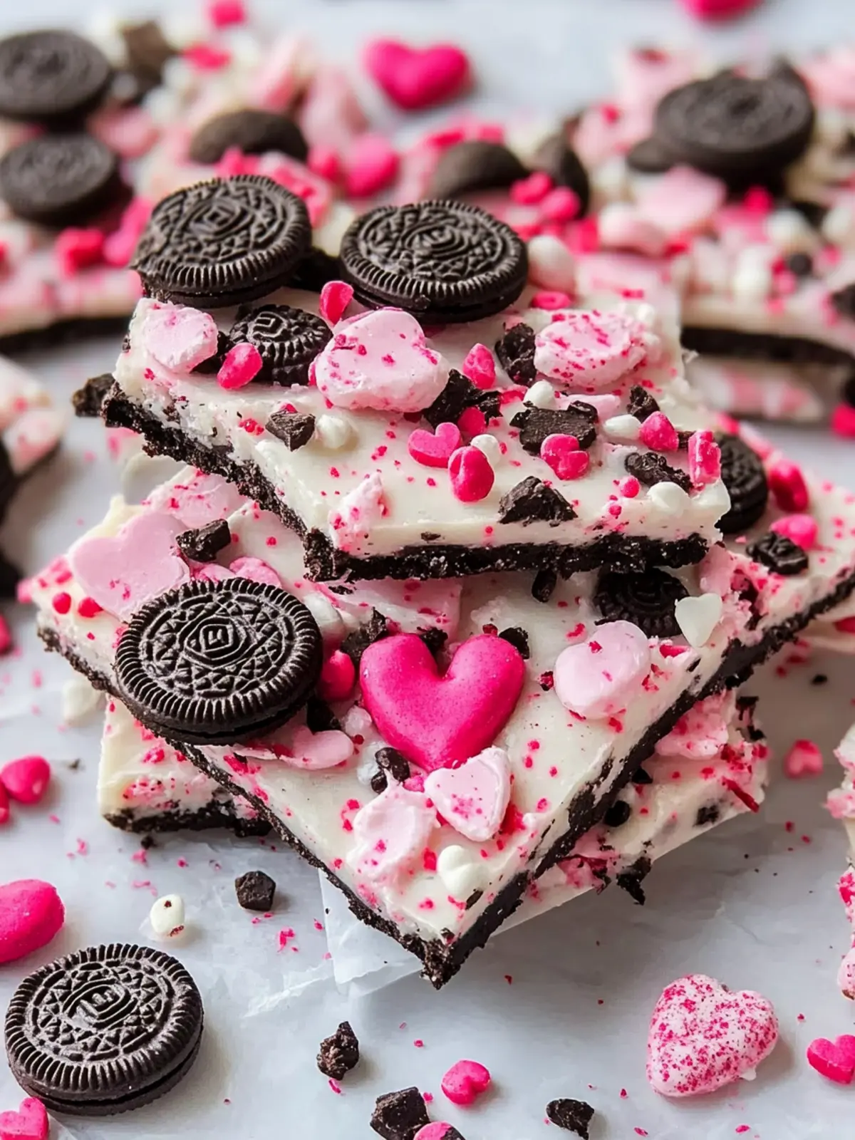 Irresistible Valentine's Day Oreo Cookie Bark in 30 Minutes 2 Valentine s Day Oreo Cookie Bark