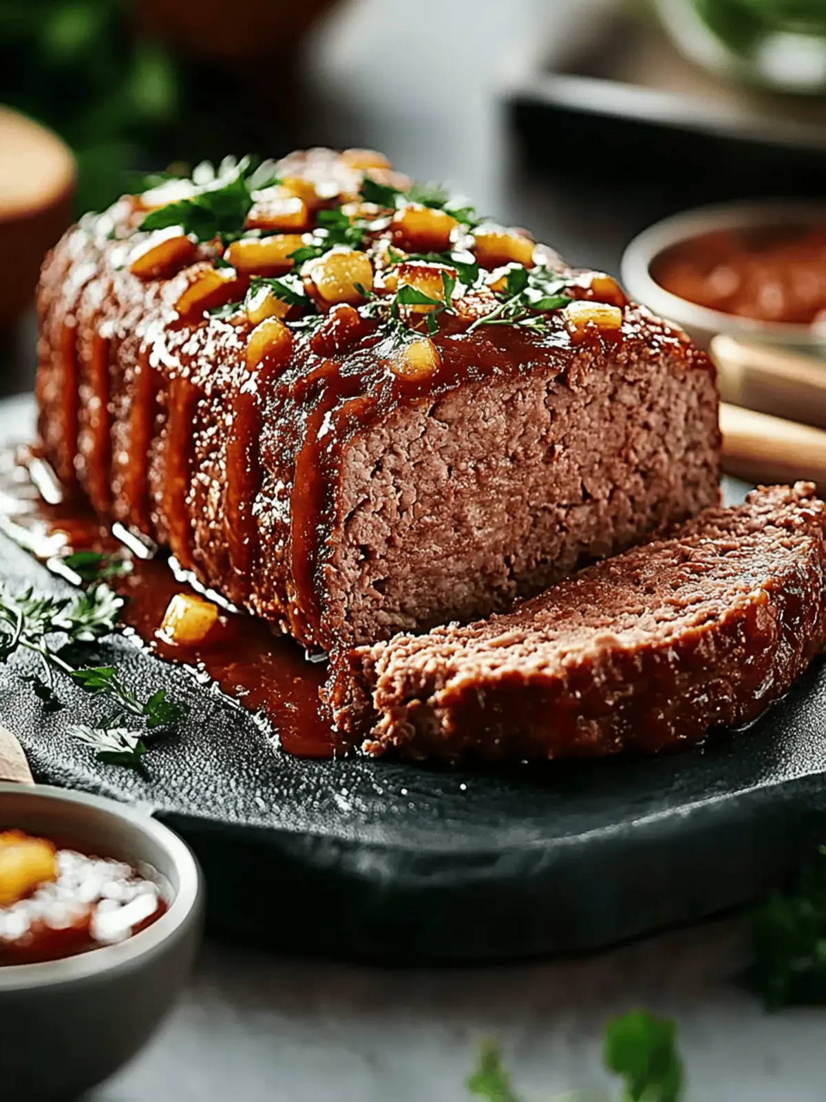 Deliciously Juicy Turkey Meatloaf with Sweet Glaze Twist 3 Juicy Turkey Meatloaf