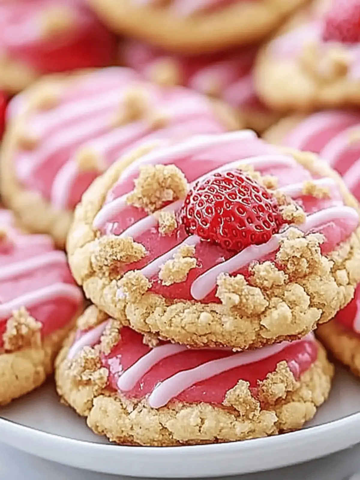 Scrumptious Strawberry Crunch Cookies for Your Sweet Cravings 4 Strawberry Crunch Cookies