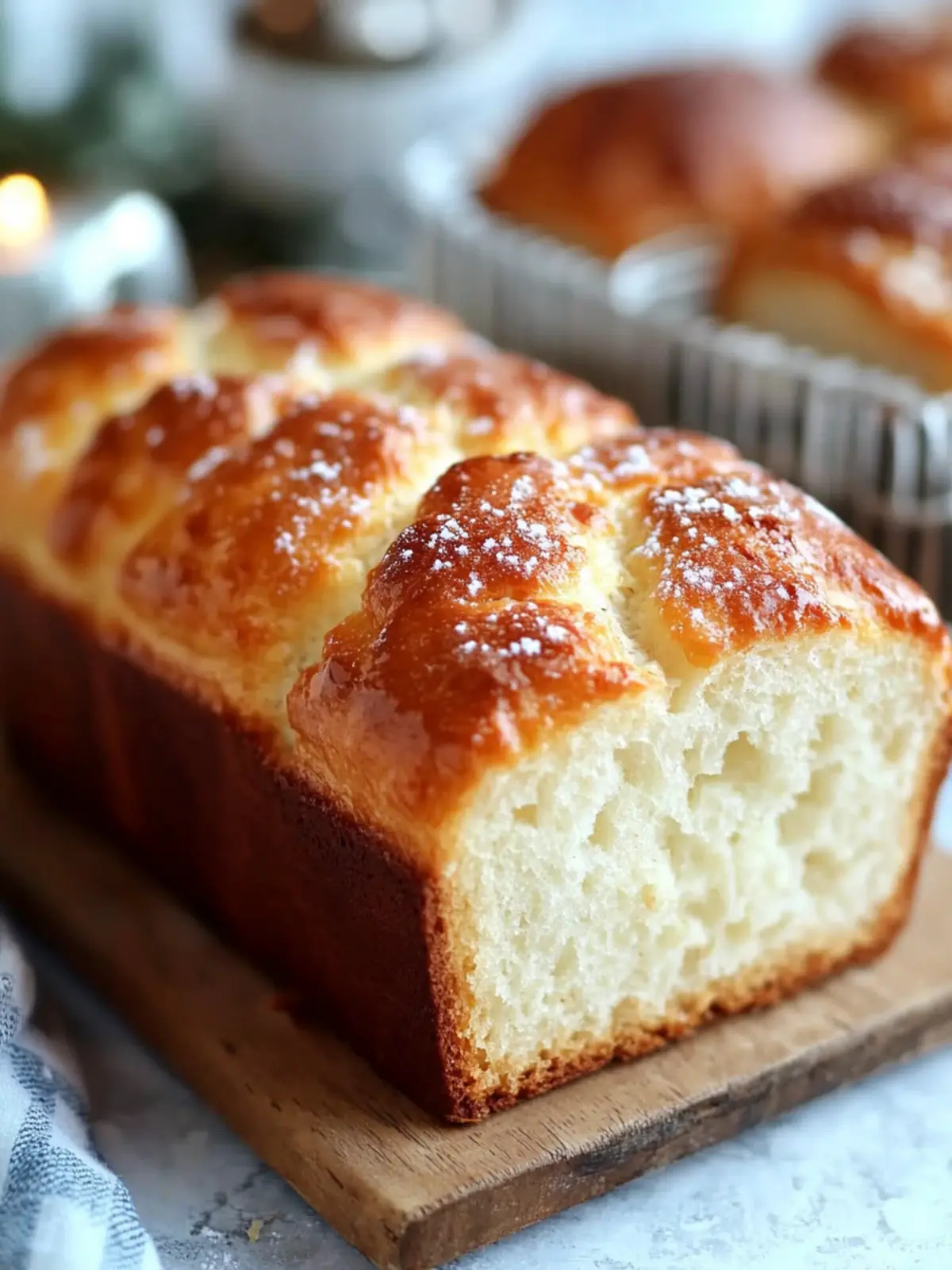 Vanilla Eggnog Bread