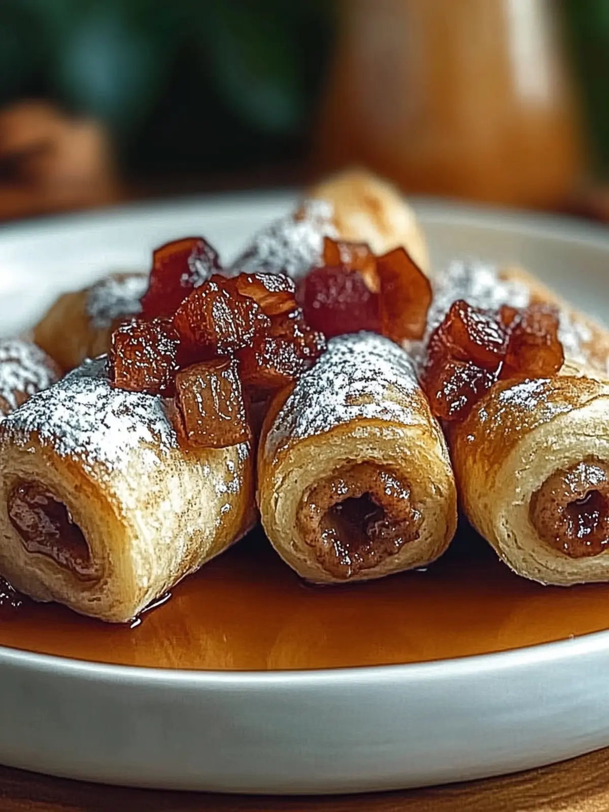 Cinnamon Roll French Toast Roll-Ups