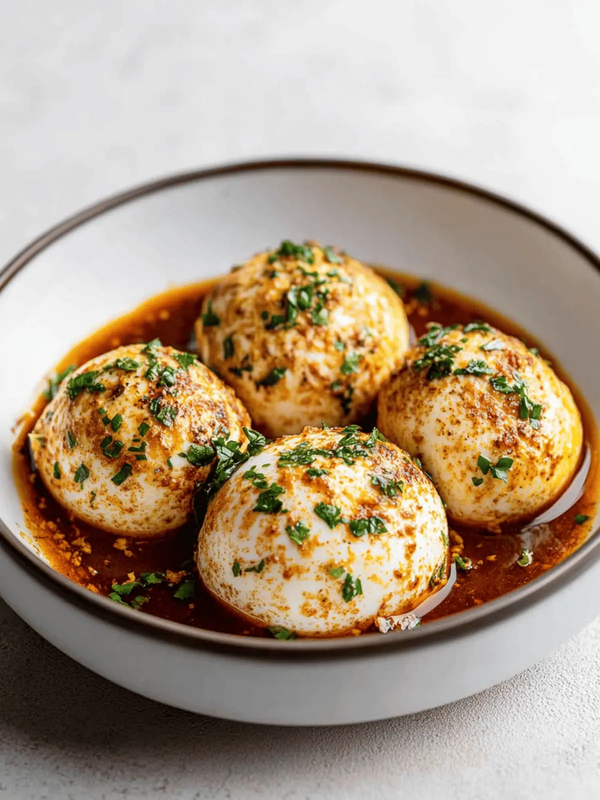 Savor the Flavor: TikTok Egg Boil with Spicy Garlic Sauce 3 TikTok Egg Boil