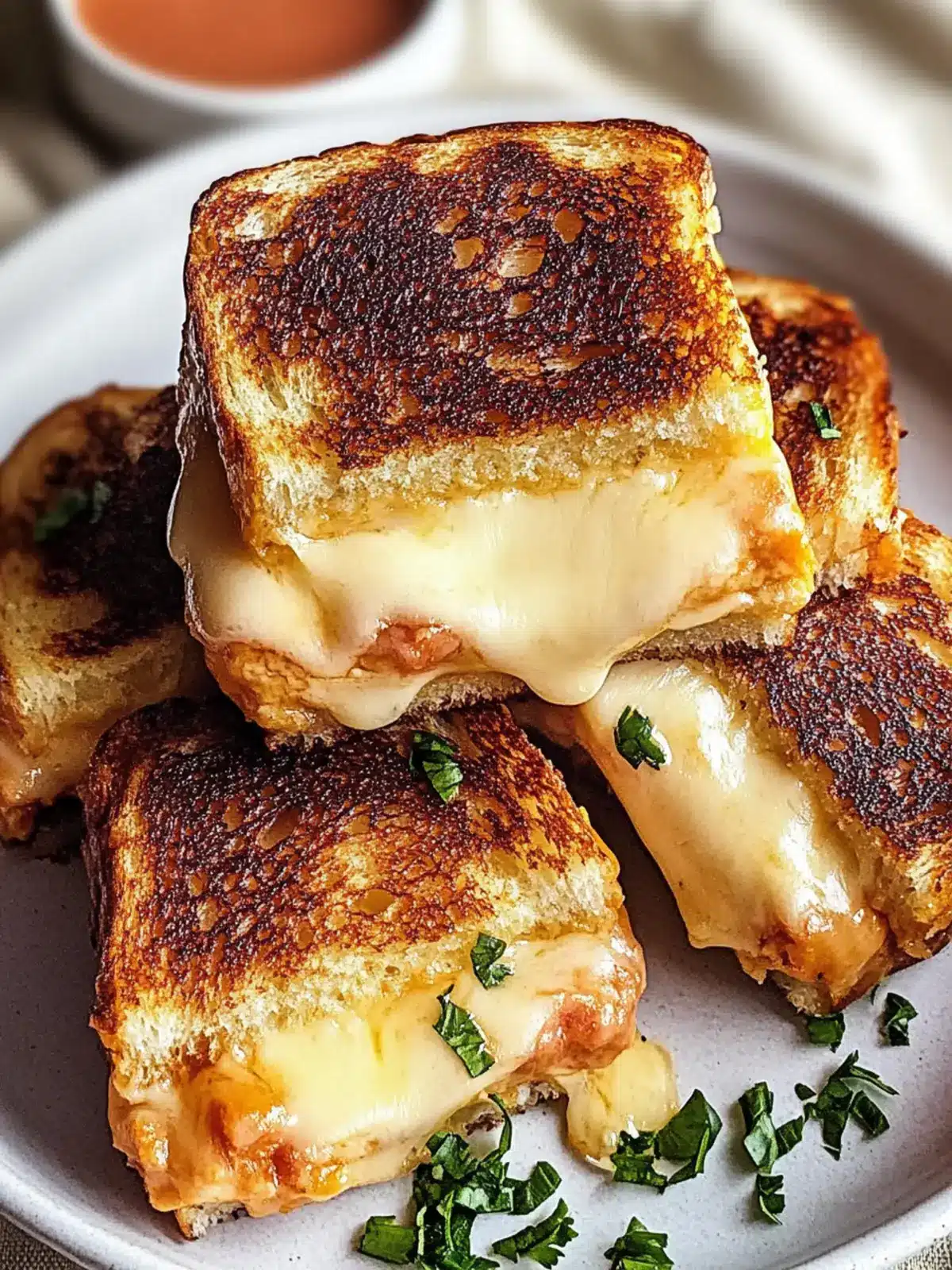 Hawaiian Roll Grilled Cheese