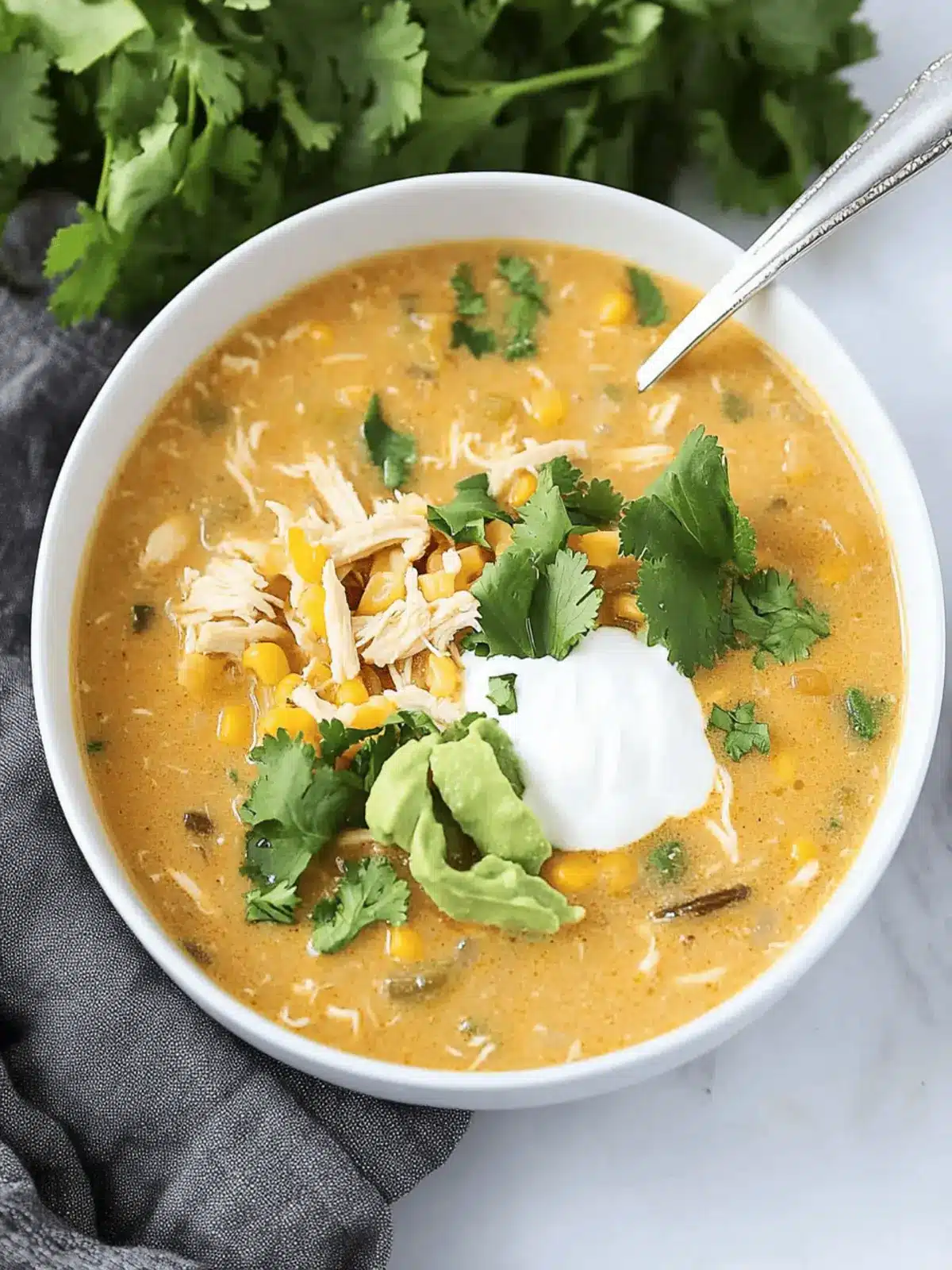 Creamy Chicken Enchilada Soup for Cozy Weeknight Dinners