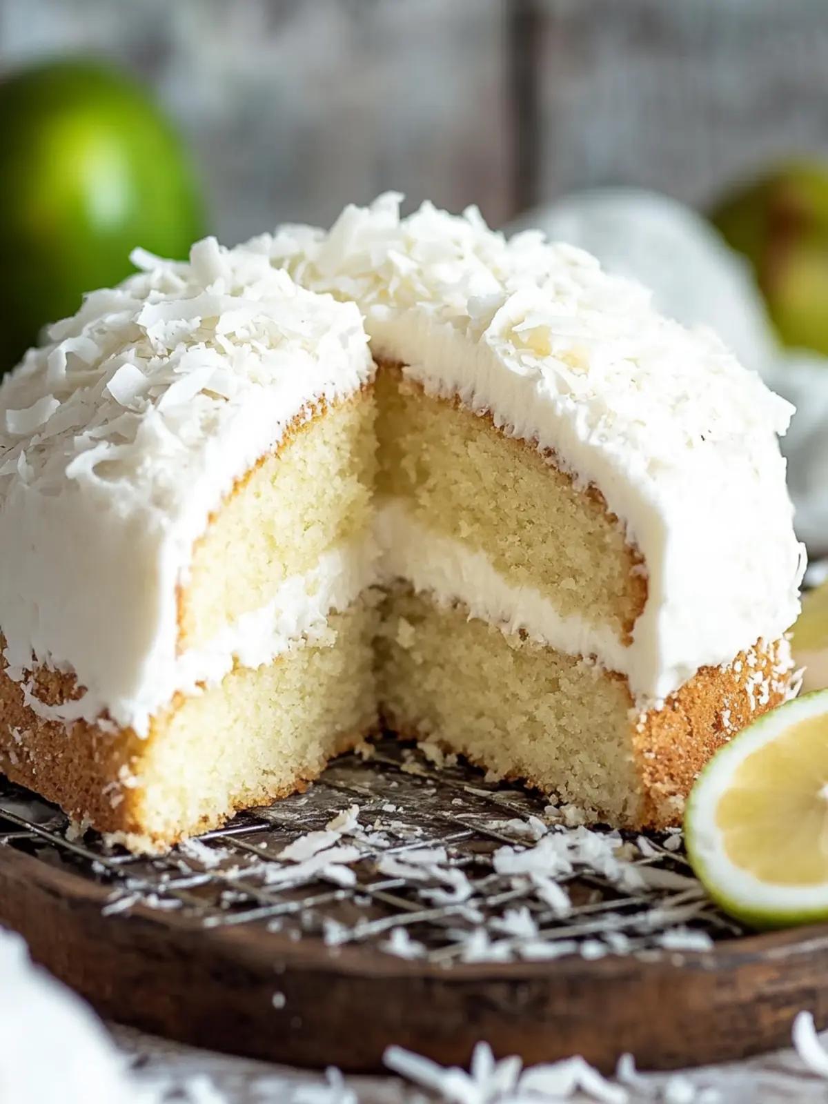 Vegan Coconut Cake