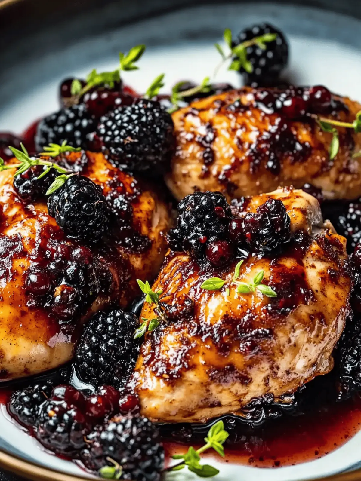 Bourbon Blackberry Chicken: A Sweet Twist on Comfort Food 3 Bourbon Blackberry Chicken