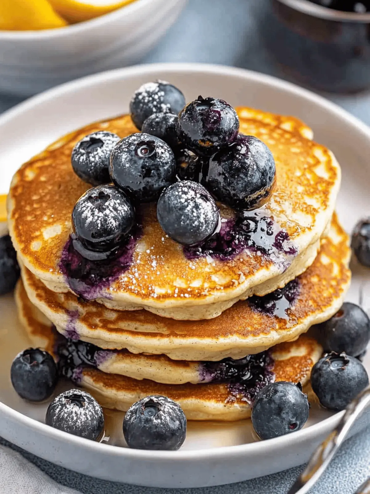 Fluffy Lemon Blueberry Ricotta Pancakes for Bright Mornings 4 Fluffy Lemon Blueberry Ricotta Pancakes for Bright Mornings