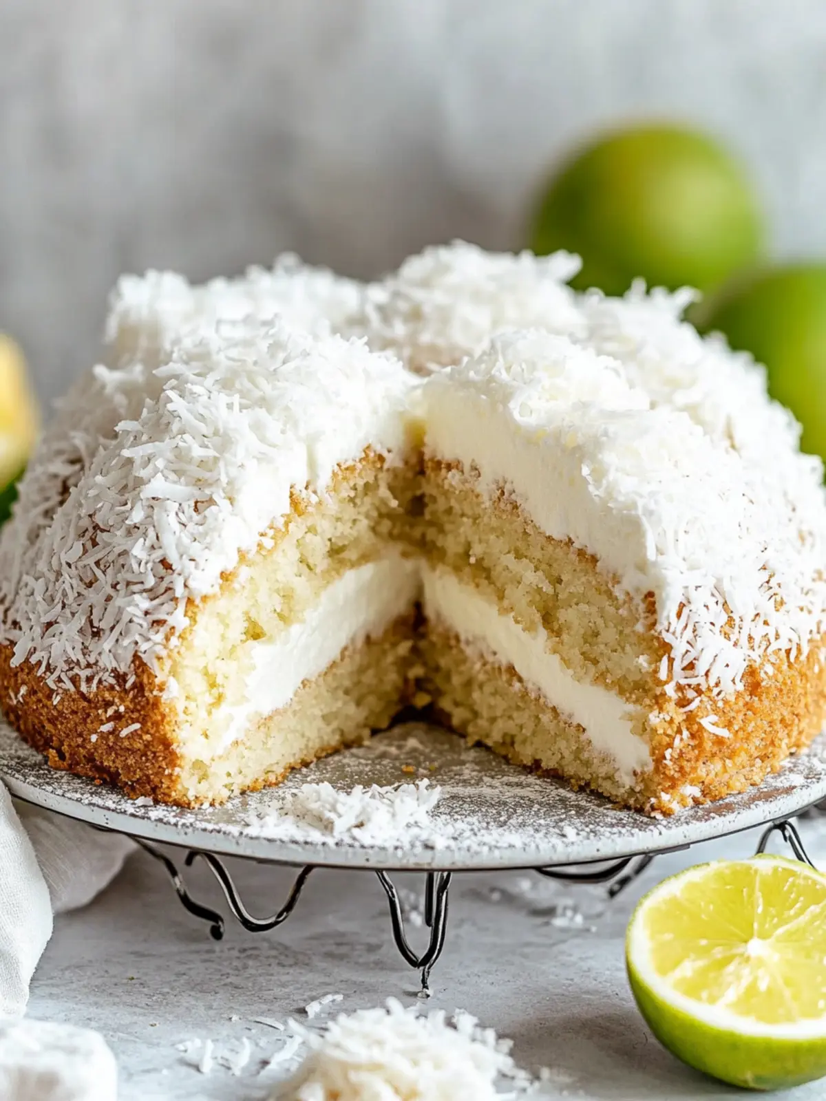 Vegan Coconut Cake
